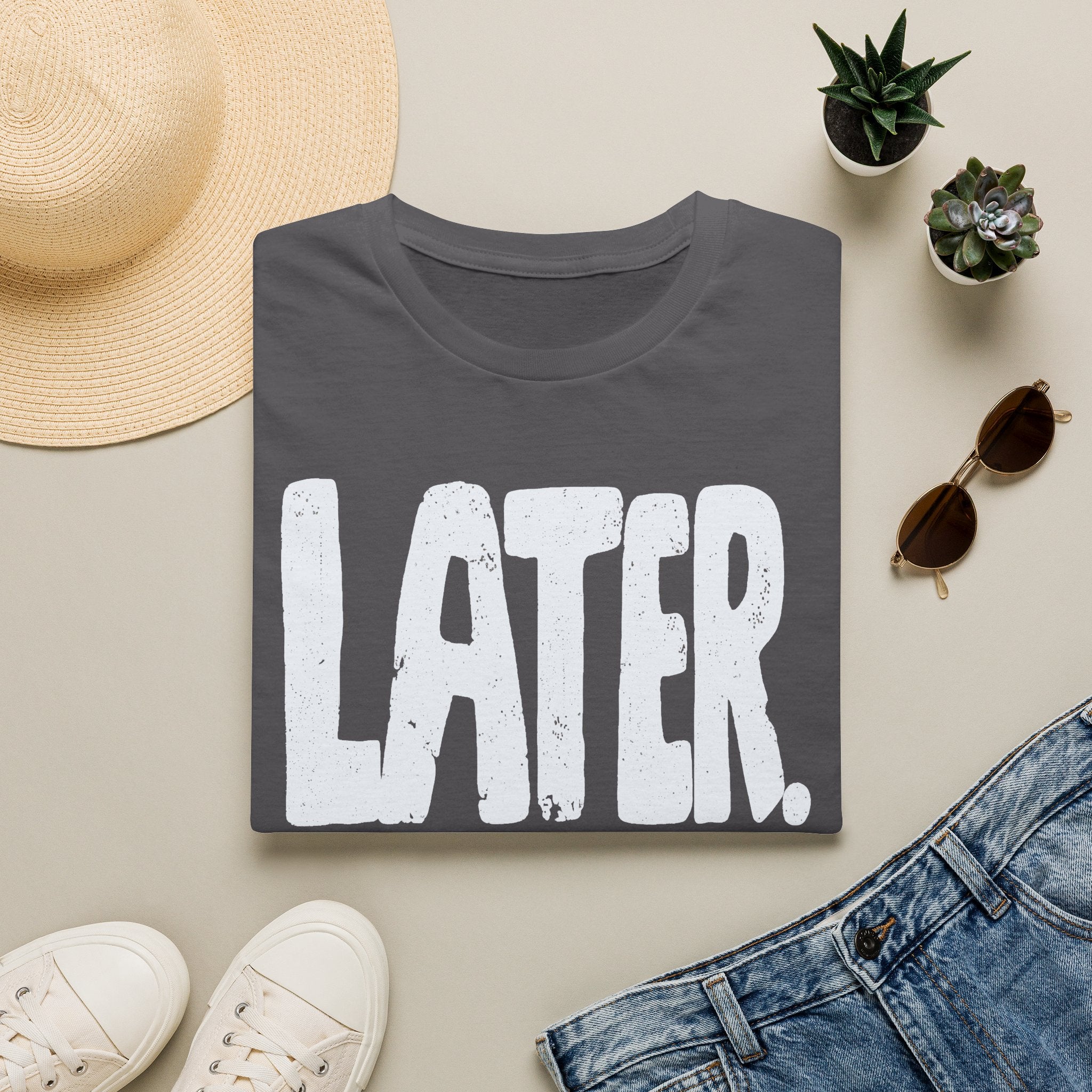[102] Later Procrastination Deadline T-Shirt