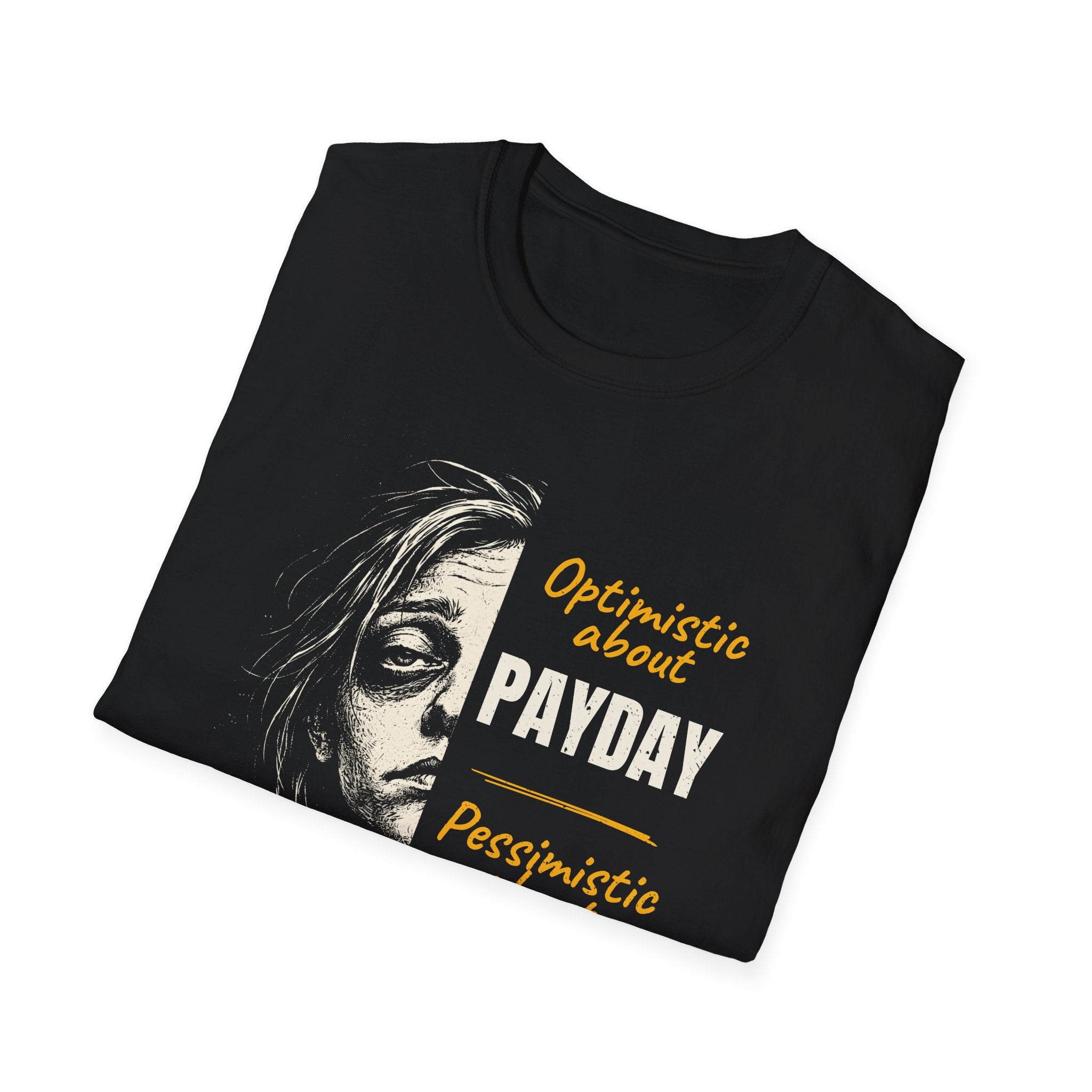 [50] Pessimistic About Monday T-Shirt