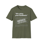 [78] We value Your Feedback T-Shirt