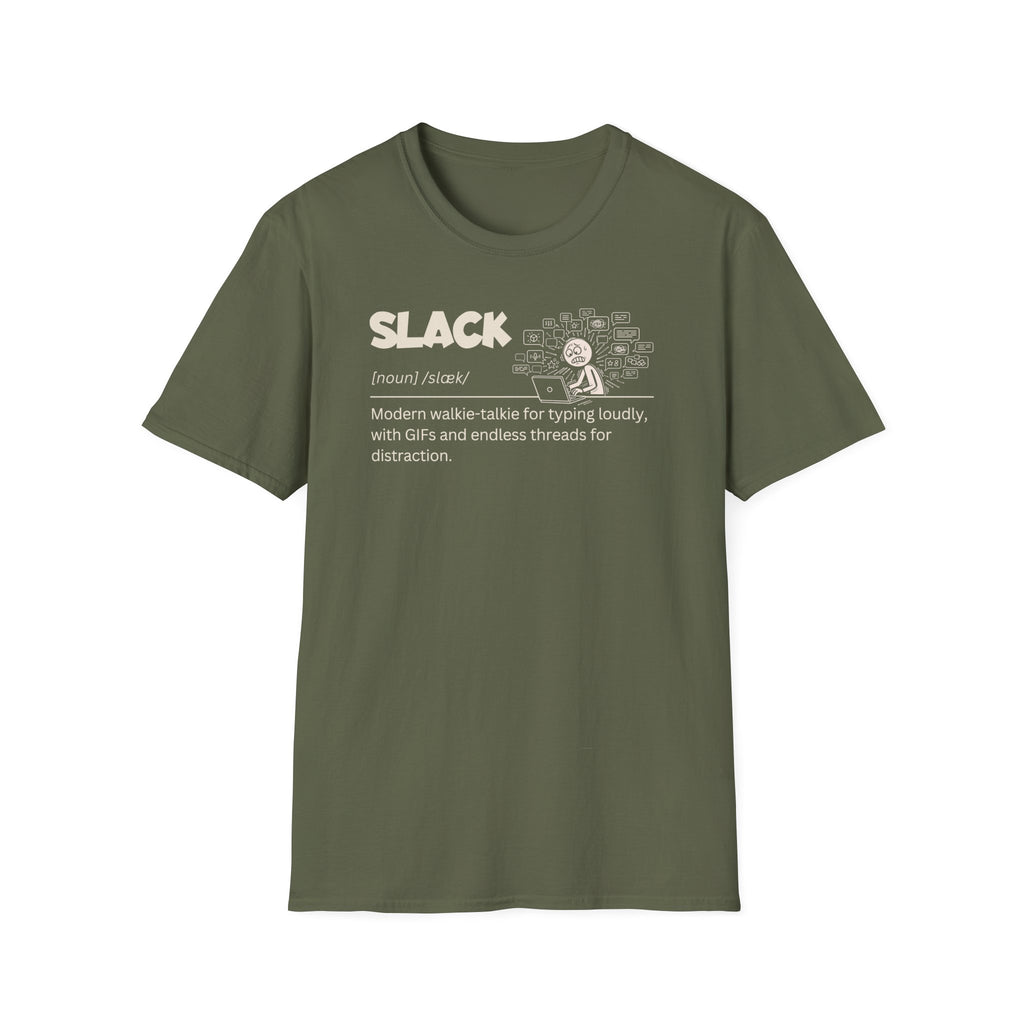 [72] Slack - Dictionary Definition T-Shirt