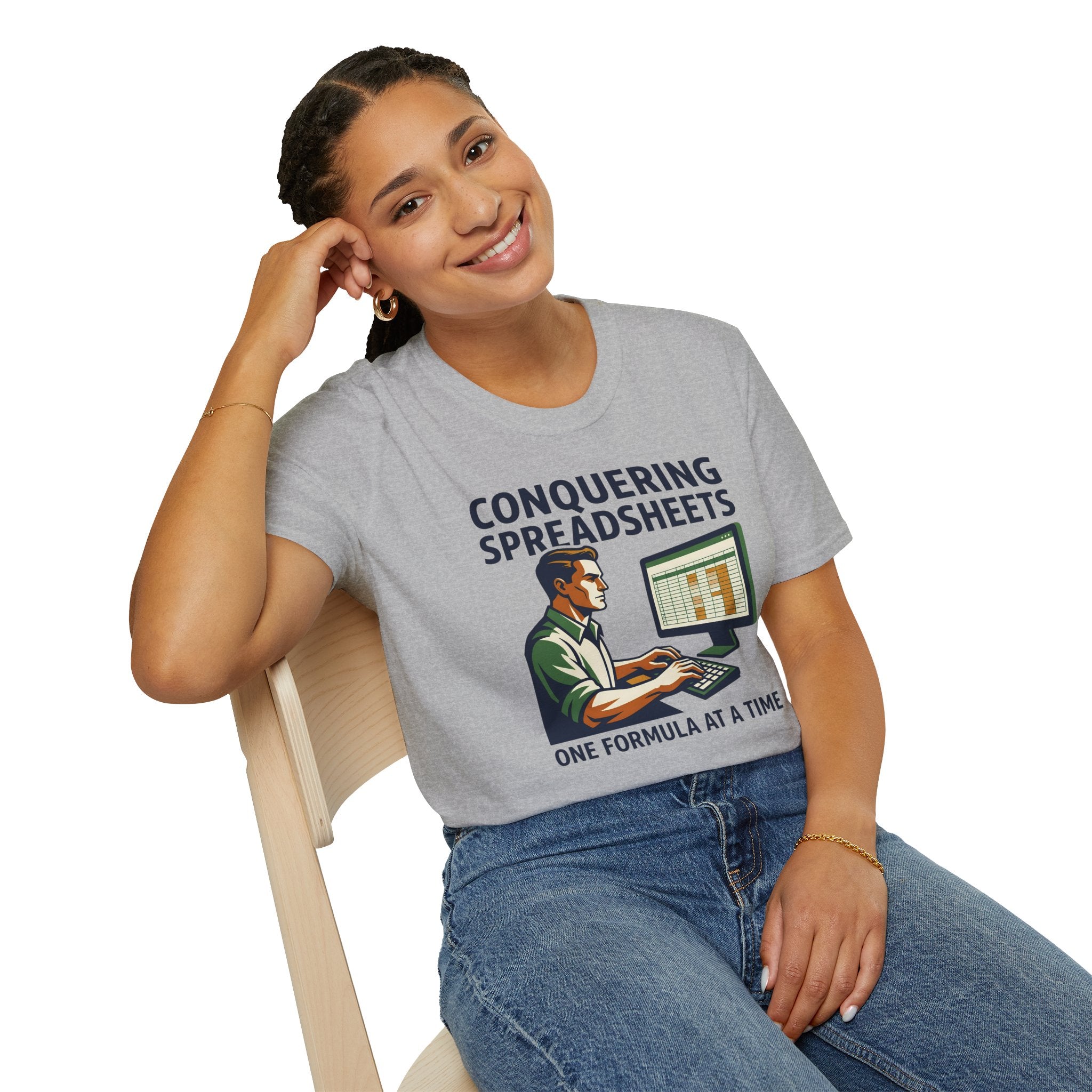 [42] Conquering Spreadsheets T-Shirt