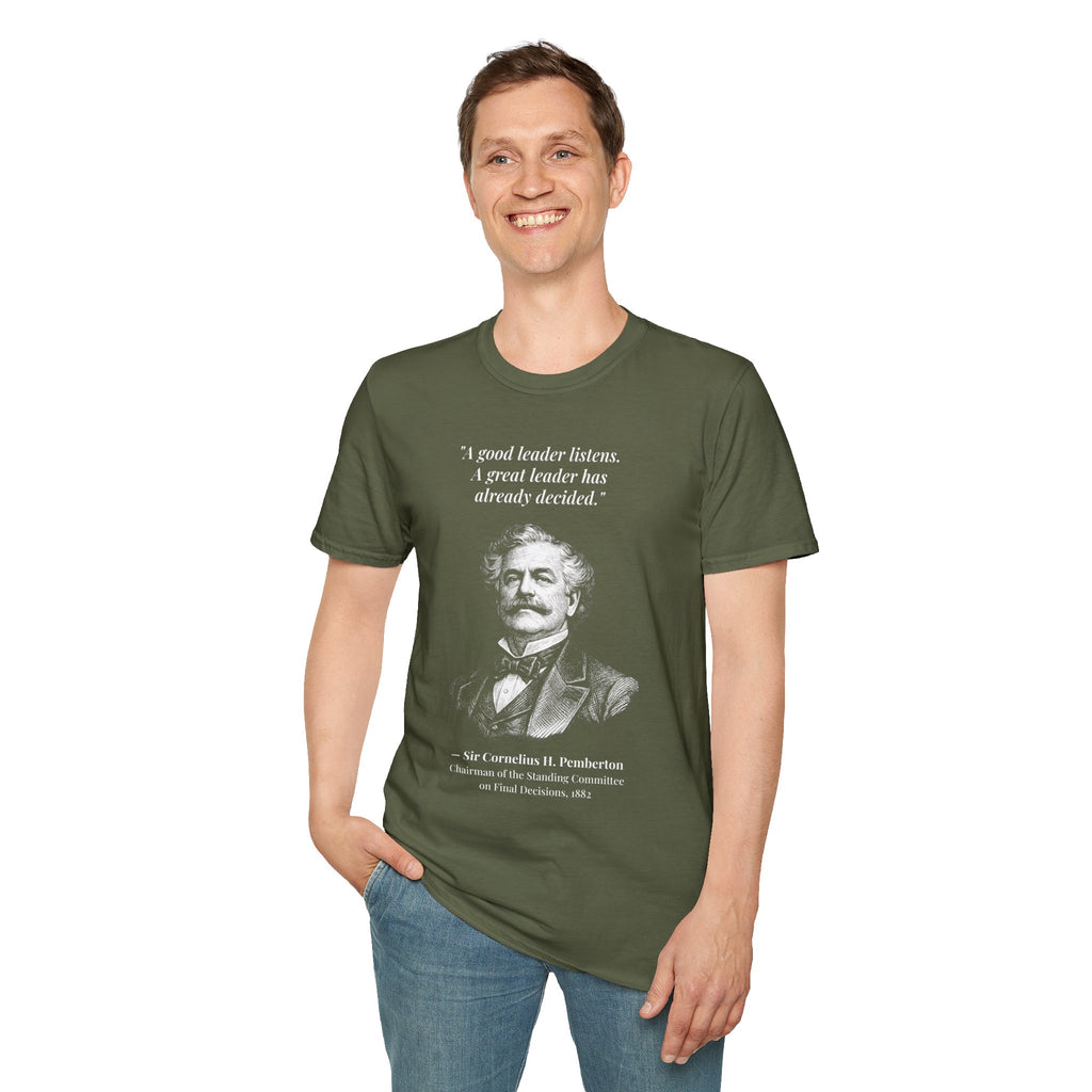 [76] A Great Leader T-Shirt