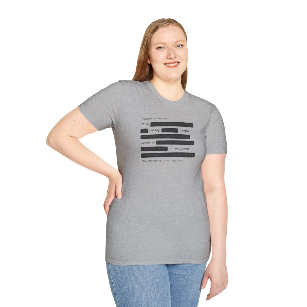 [63] An Honest Legal Policy T-Shirt