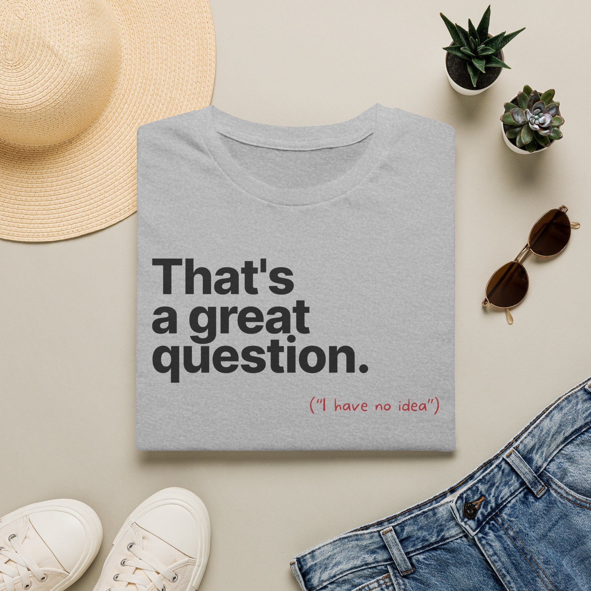 [80] A Great Question T-Shirt