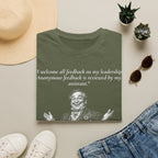 [95] I Welcome All Feedback T-Shirt