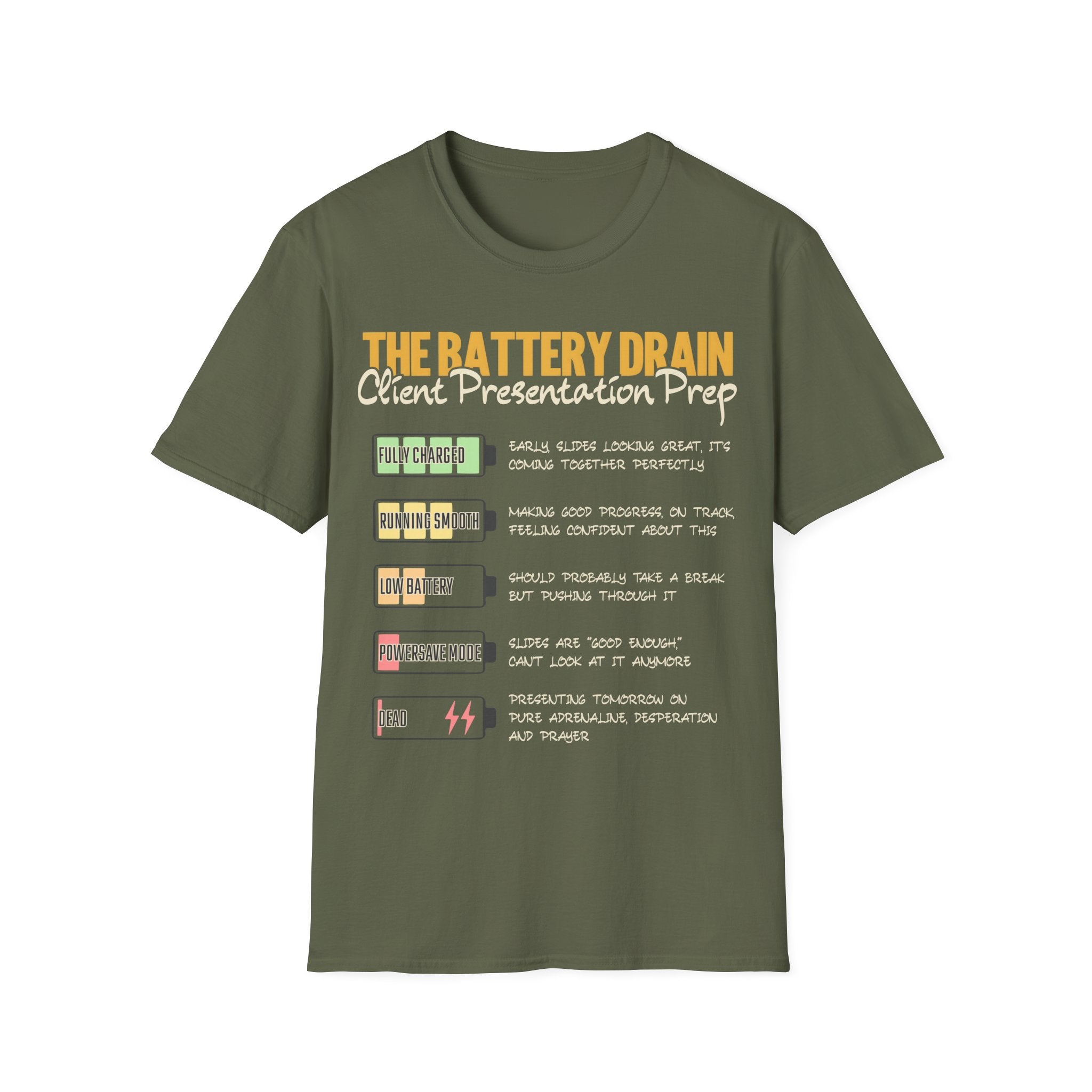 Client Presentation Prep T-Shirt