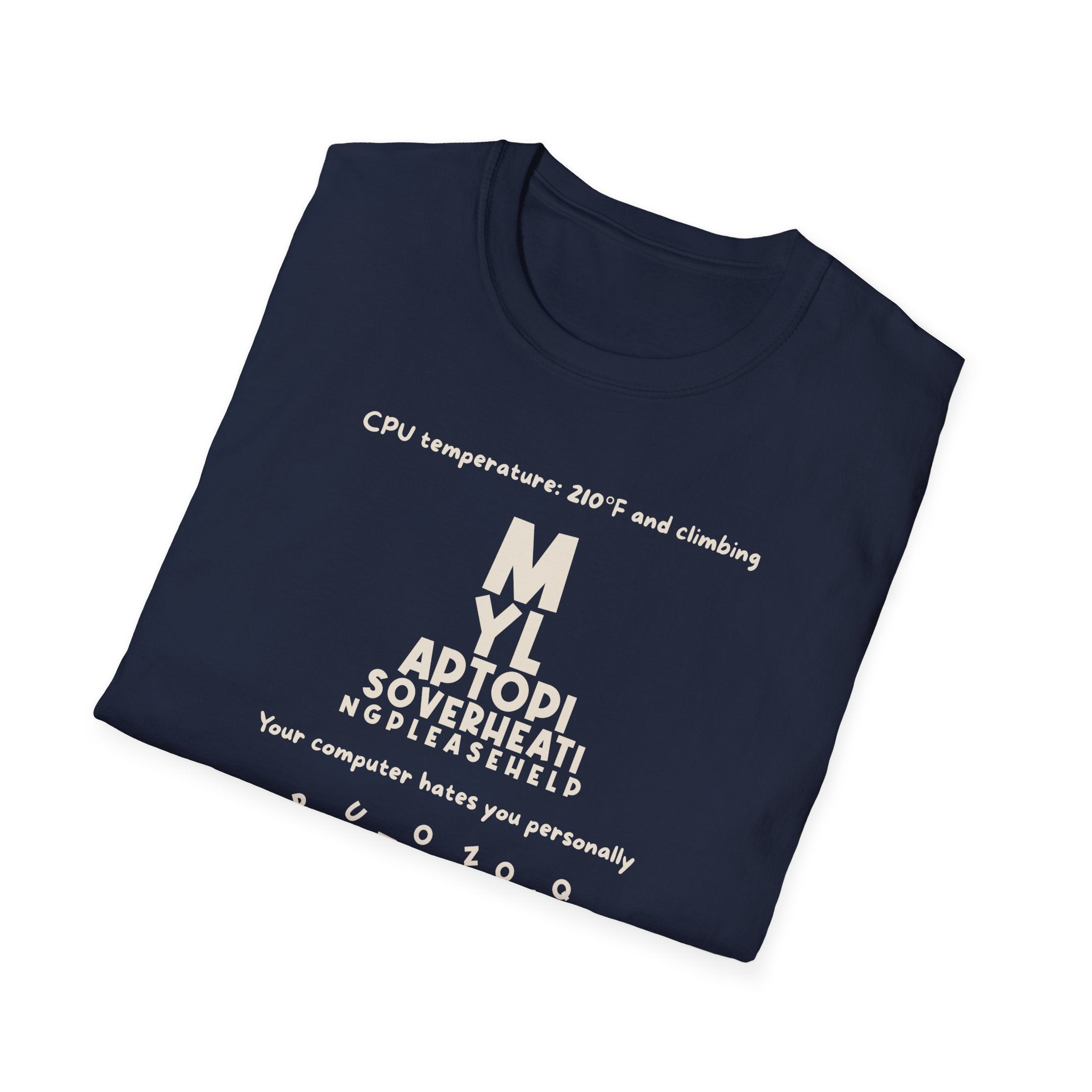 [39] CPU Temperature Climbing T-Shirt
