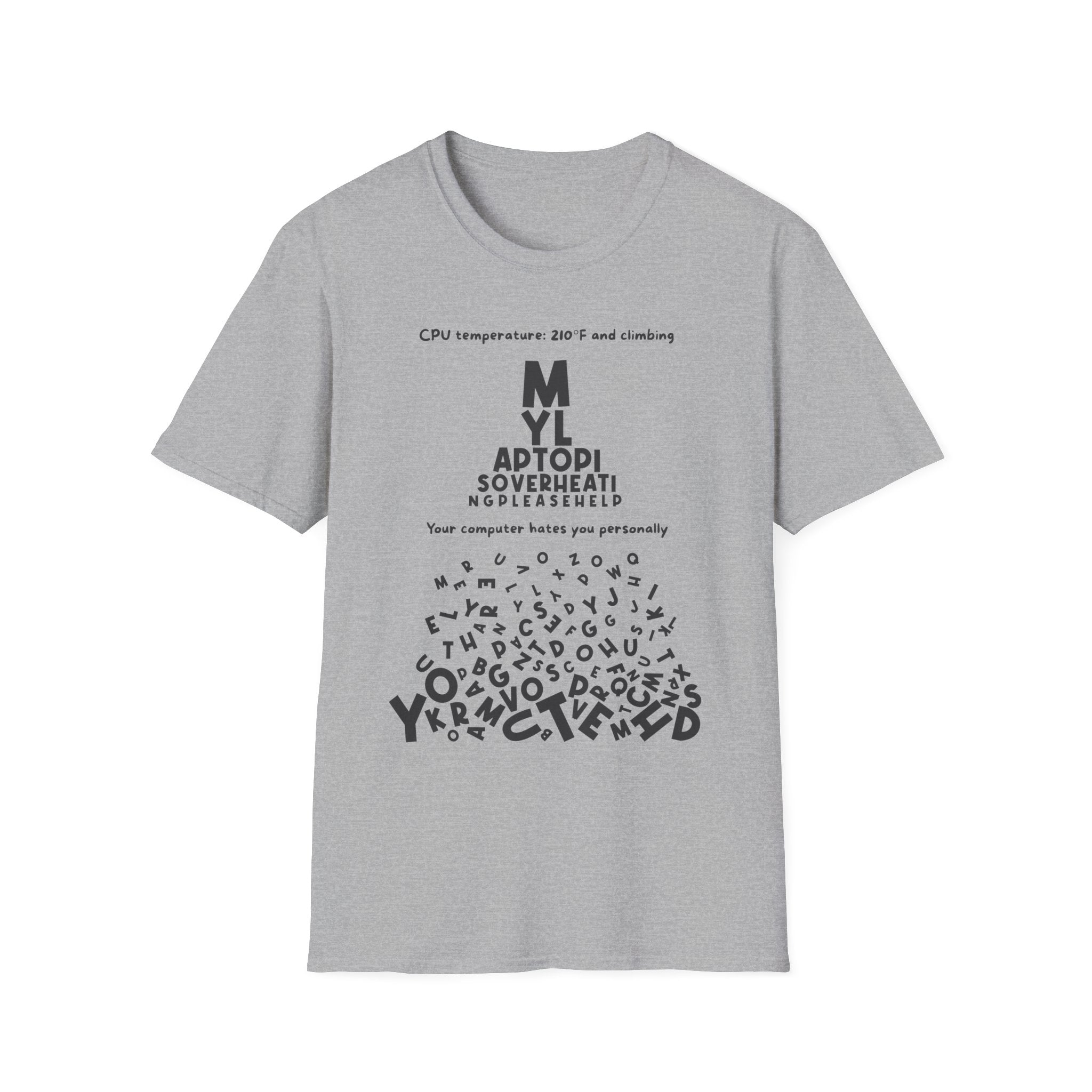 [39] CPU Temperature Climbing T-Shirt