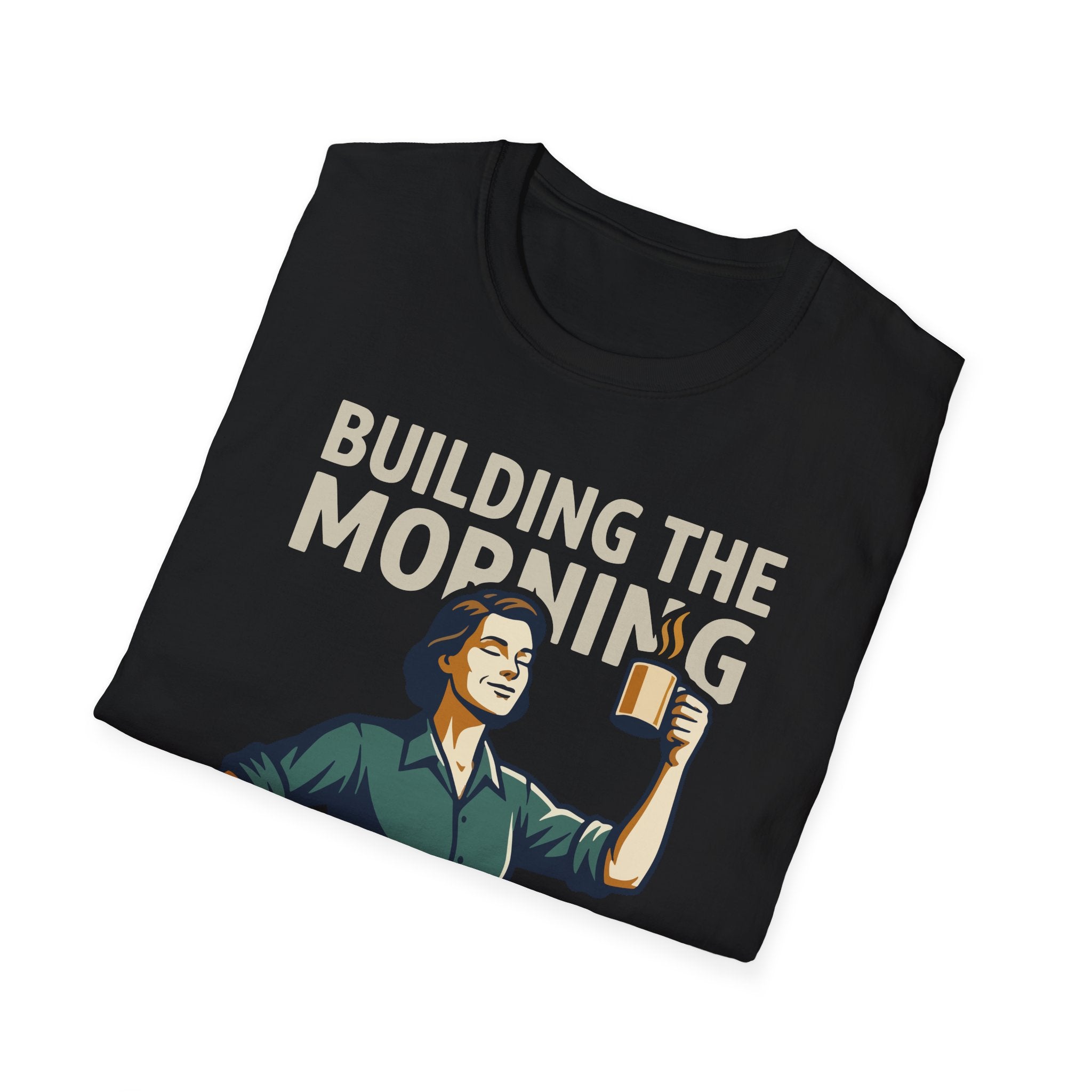 [43] Building The Morning - F T-Shirt