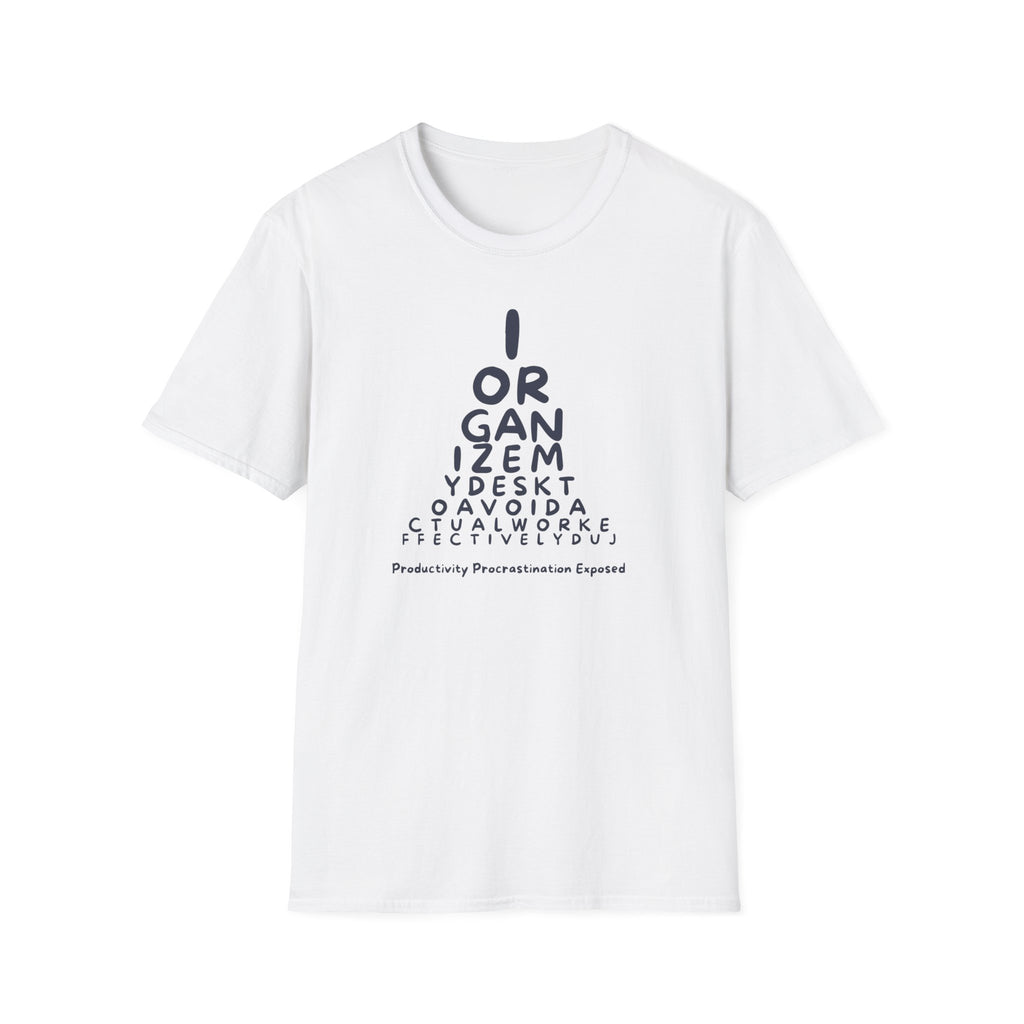 [3] Desk Organization Procrastination T-Shirt
