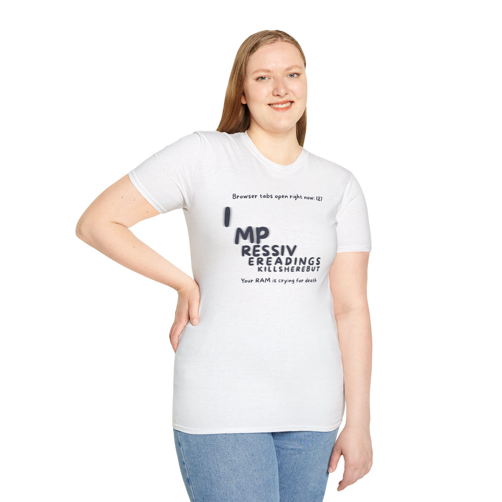 [7] Browser Tab Apocalypse T-Shirt