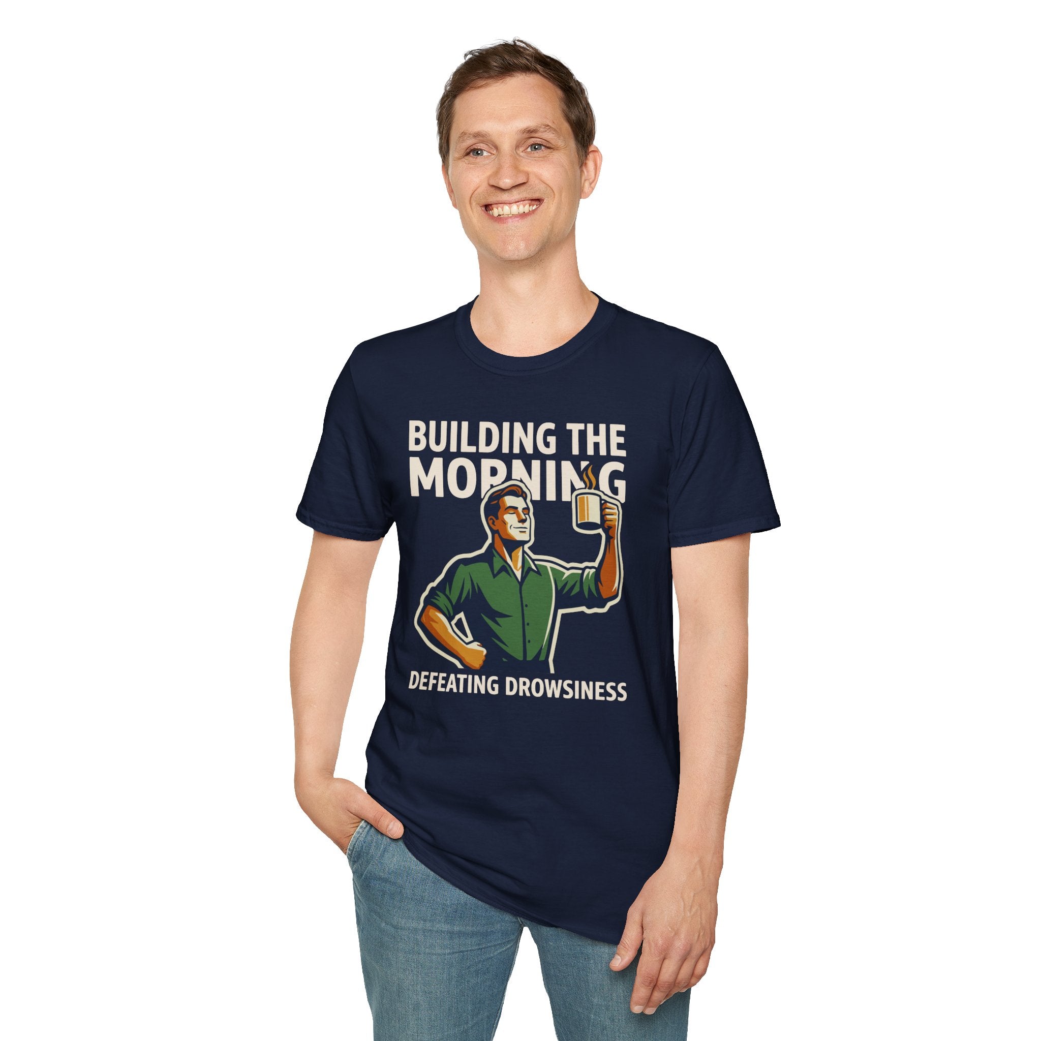 [44] Building The Morning - M T-Shirt