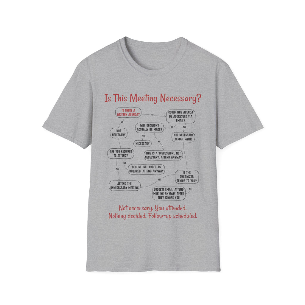 [81] Is This Meeting Necessary T-Shirt