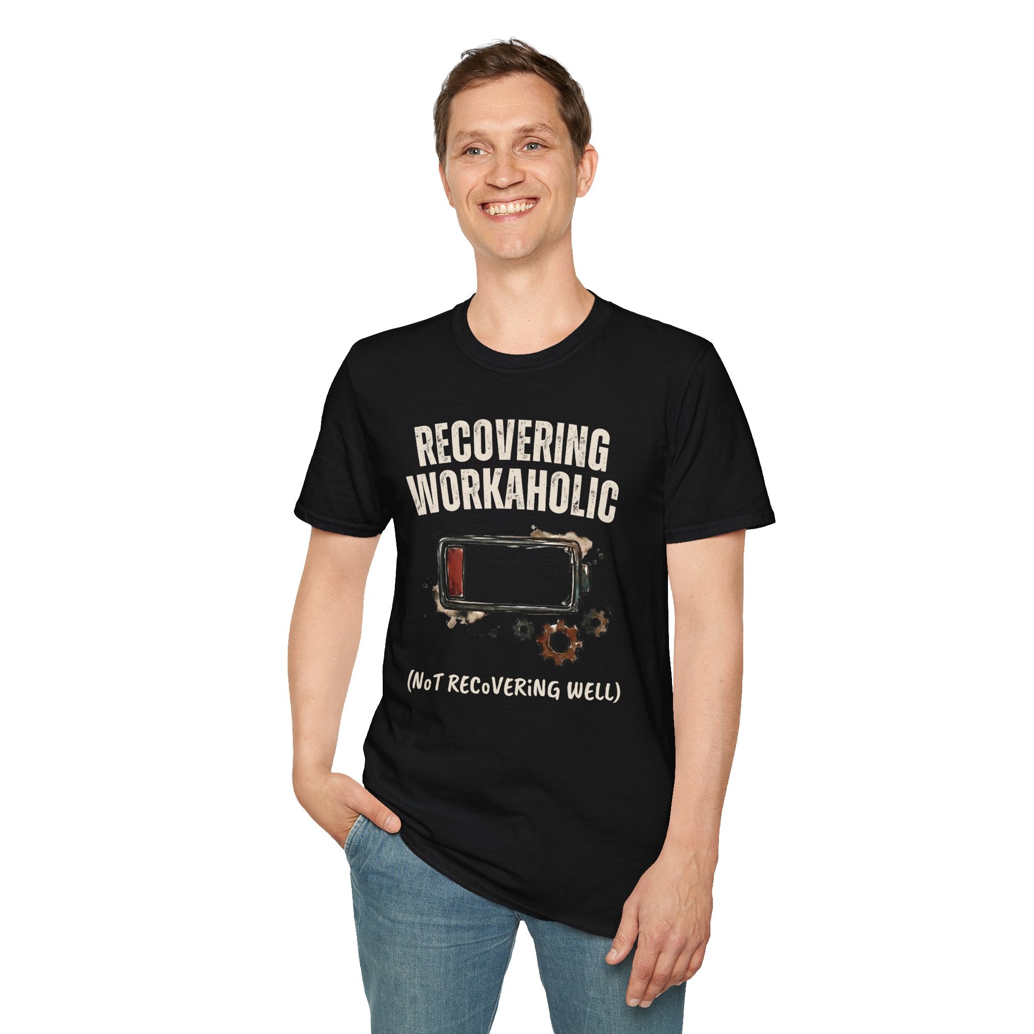 [37] Recovering Workaholic T-Shirt