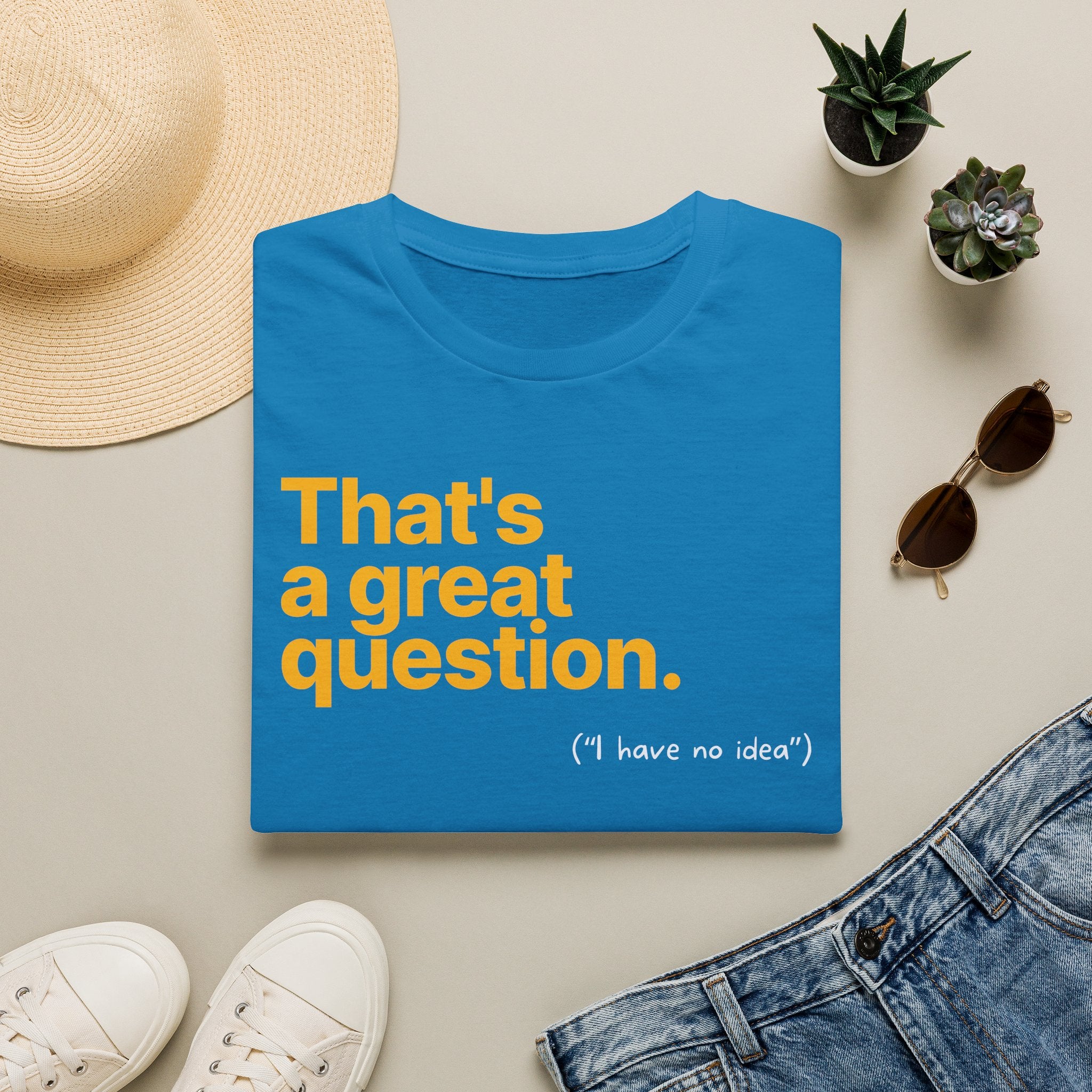 [80] A Great Question T-Shirt