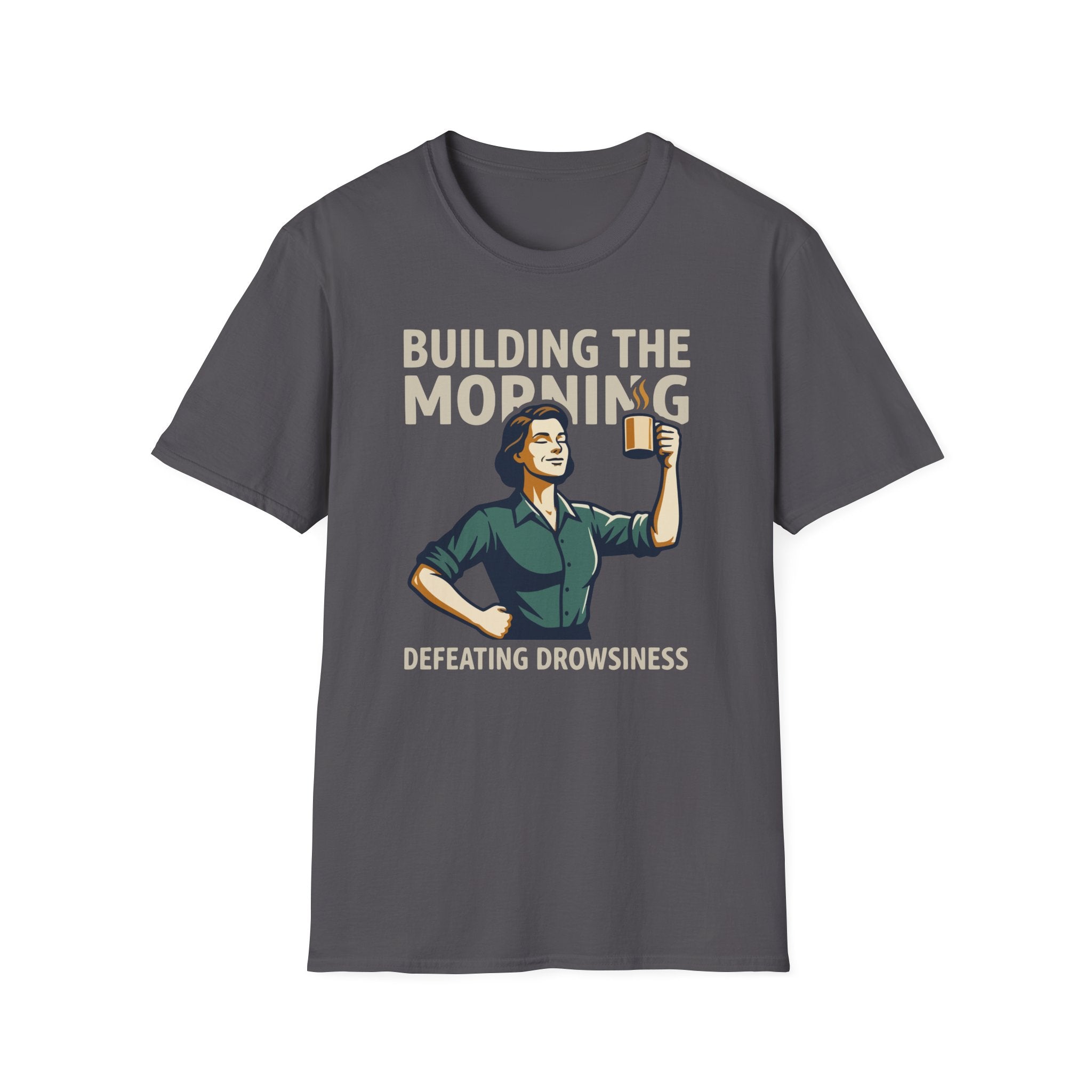 [43] Building The Morning - F T-Shirt