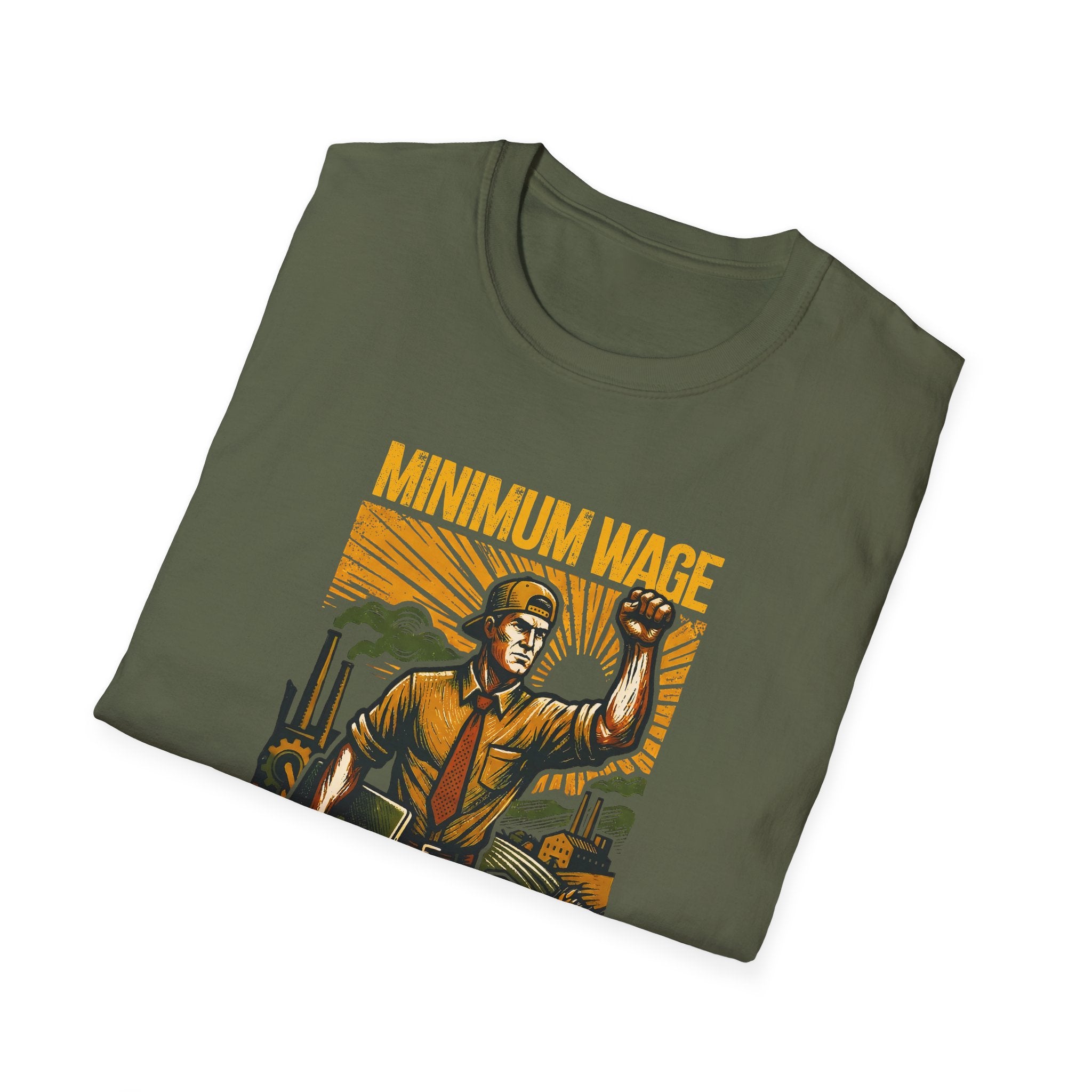 [40] Minimum Wage Maximum Contempt T-Shirt