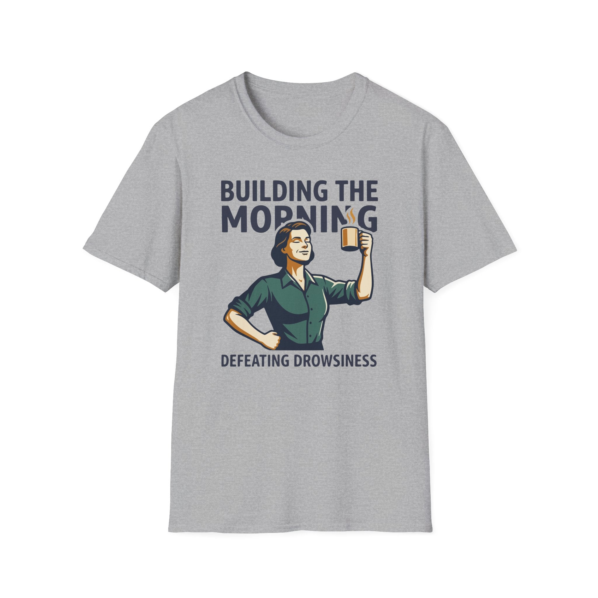 [43] Building The Morning - F T-Shirt