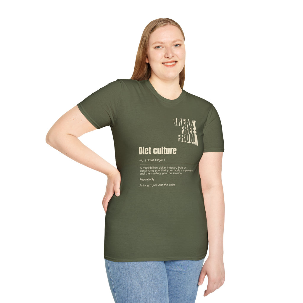 [68] Break Free From Diet Culture T-Shirt
