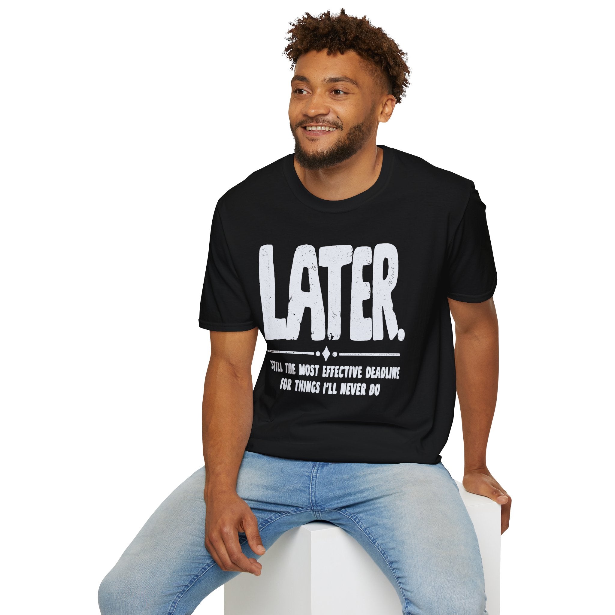 [102] Later Procrastination Deadline T-Shirt