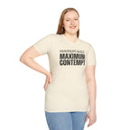 [41] Minimum Wage Maximum Contempt T-Shirt