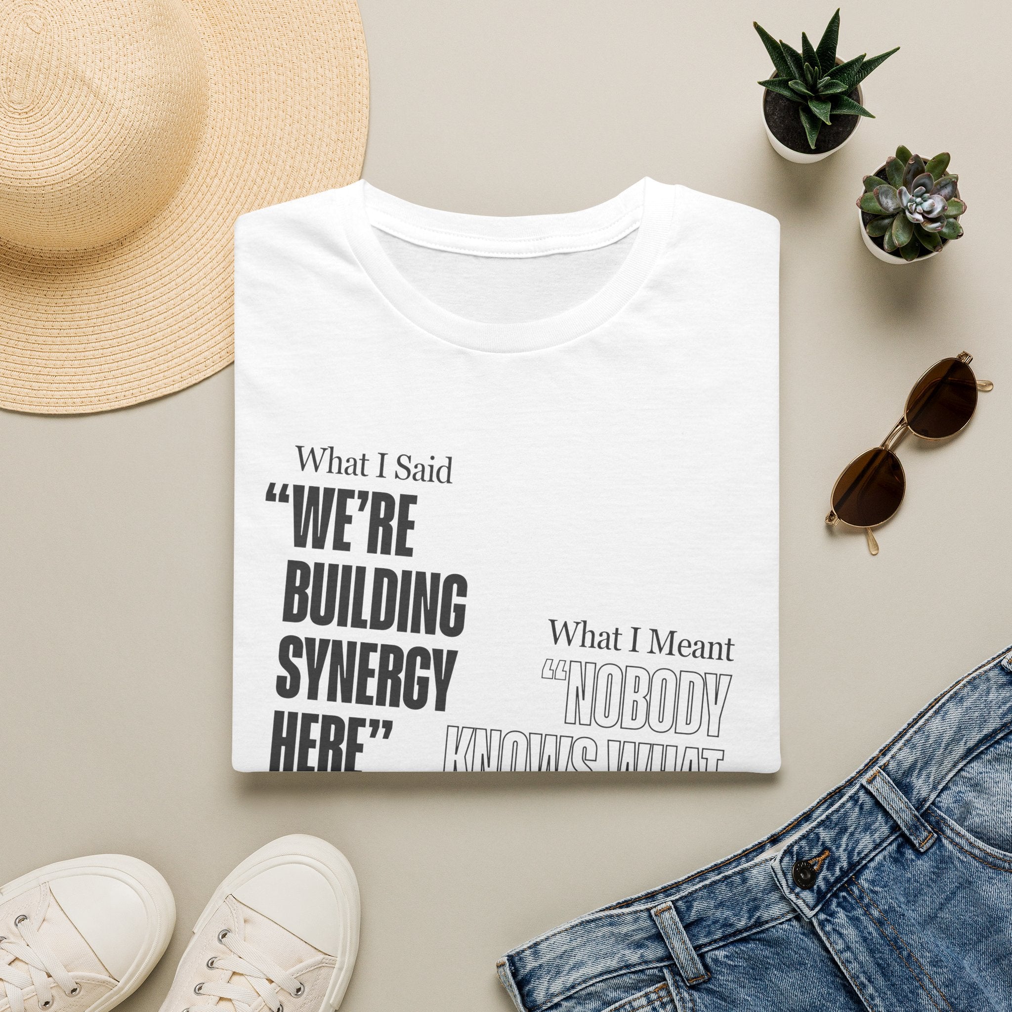 Building Synergy Here T-Shirt