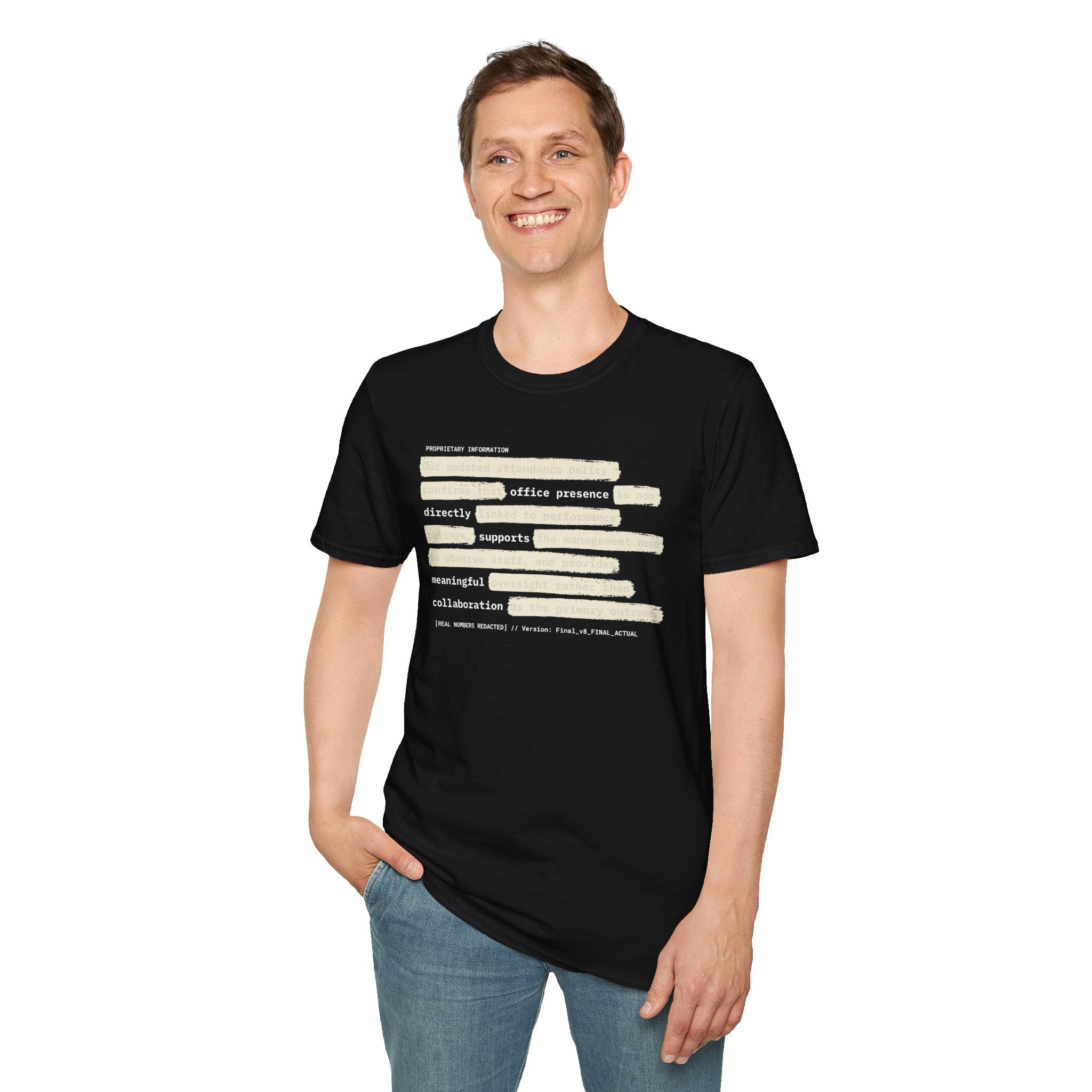 [64] Return To Office Policy T-Shirt
