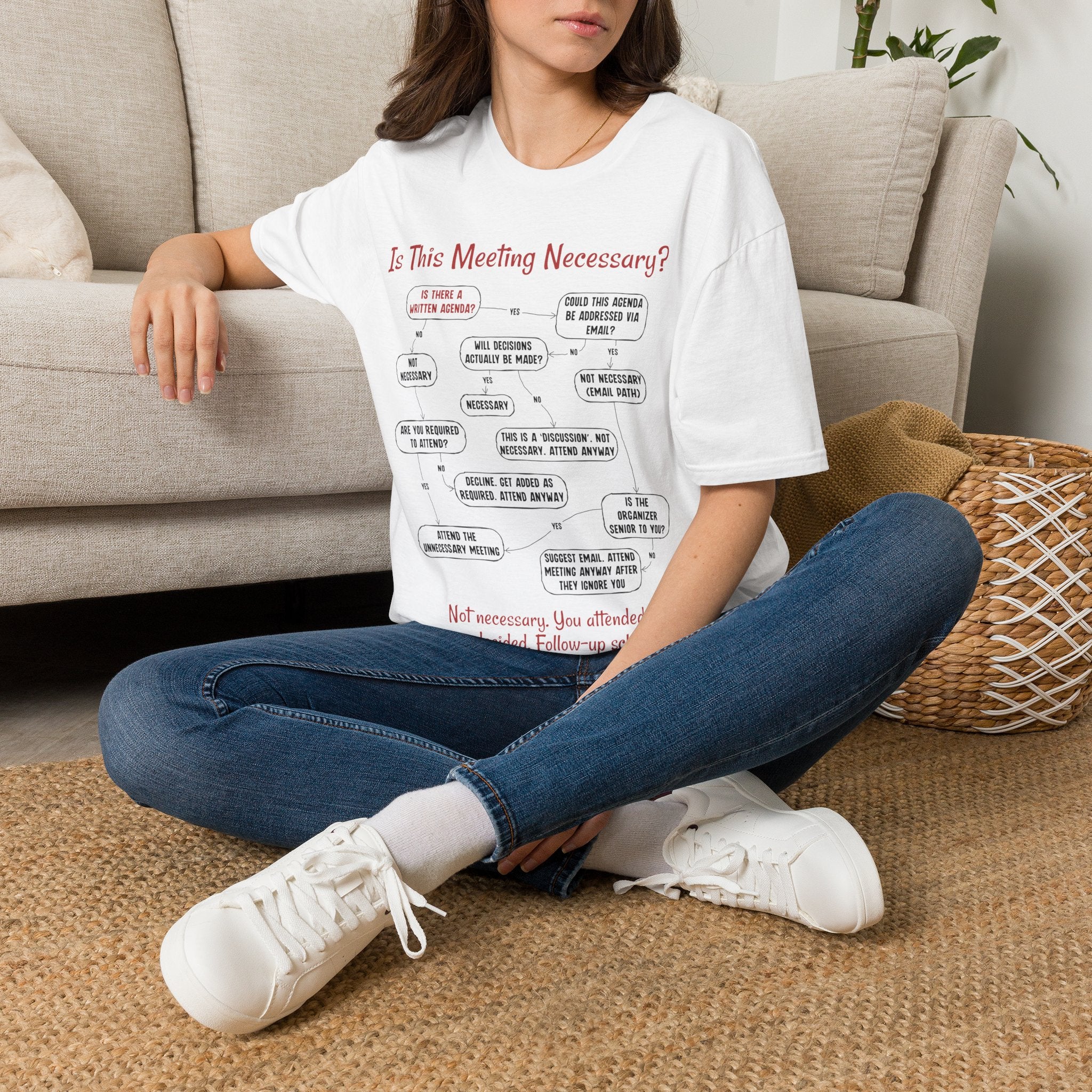 [81] Is This Meeting Necessary T-Shirt