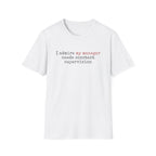 [90] I Admire My Manager T-Shirt