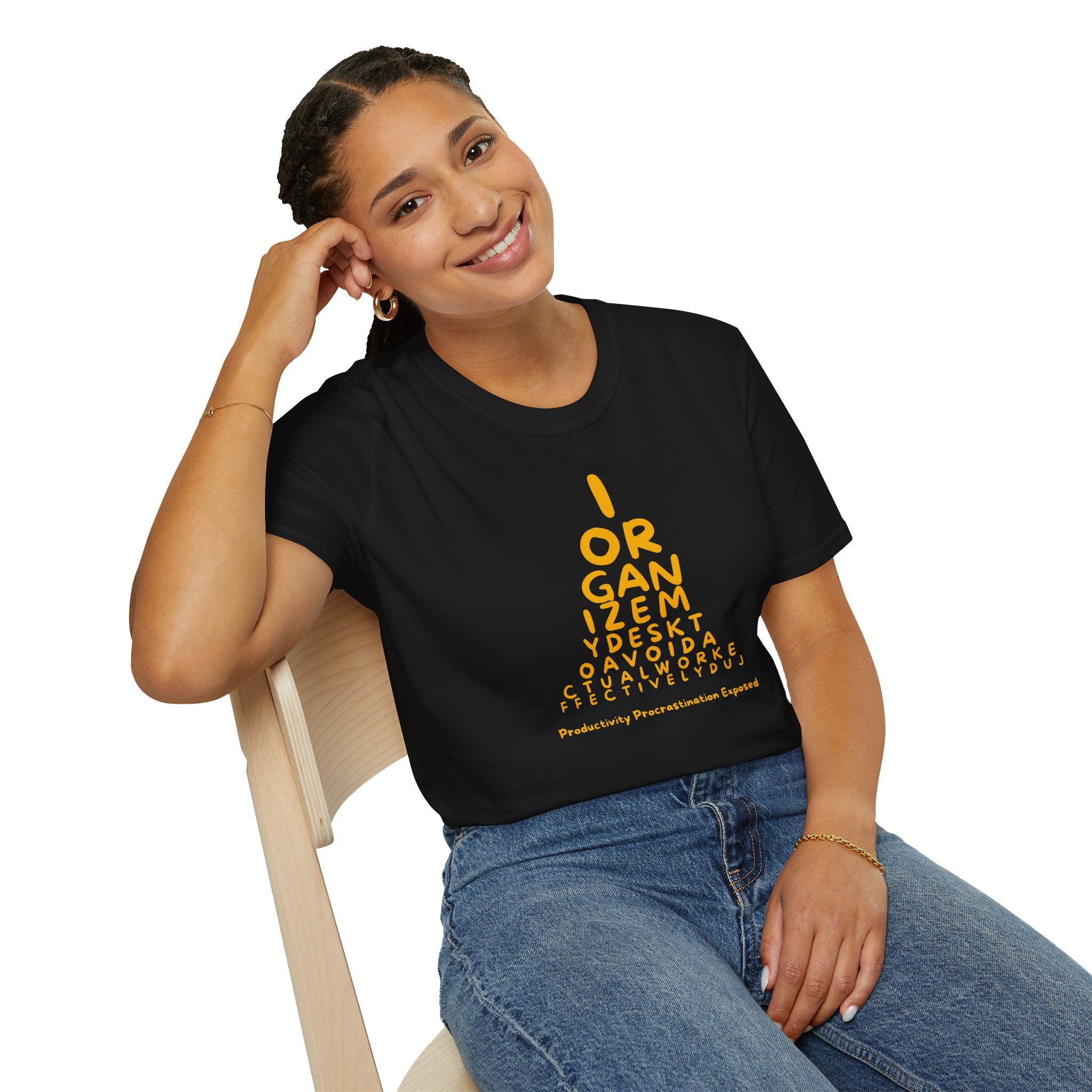 [3] Desk Organization Procrastination T-Shirt
