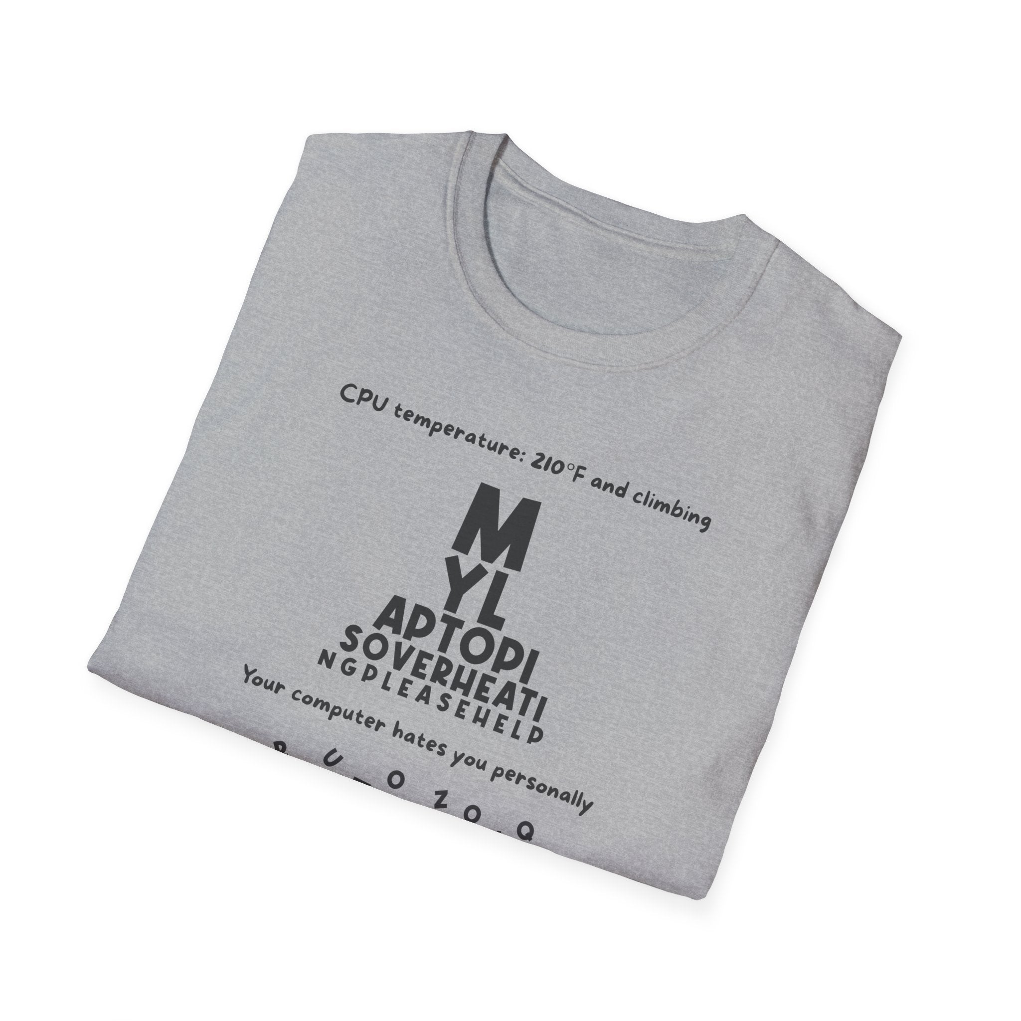 [39] CPU Temperature Climbing T-Shirt