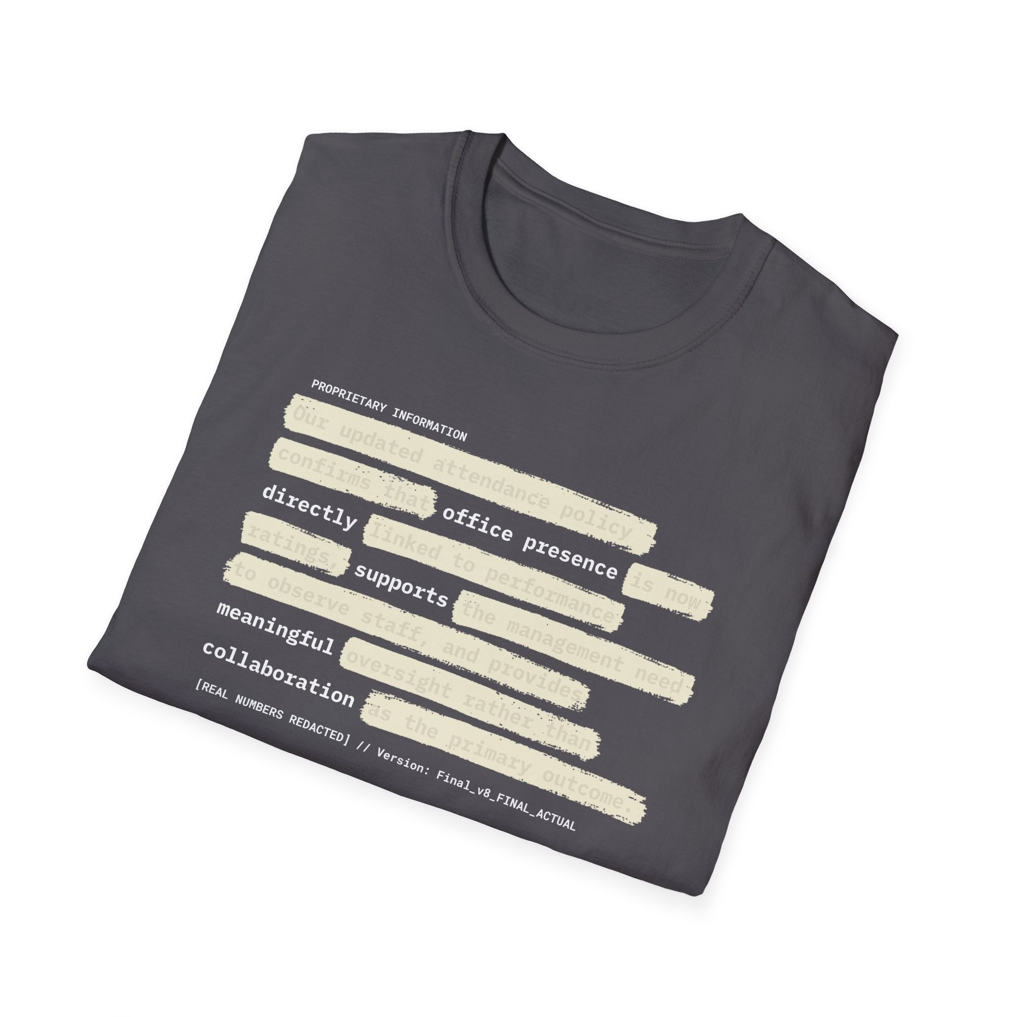 [64] Return To Office Policy T-Shirt