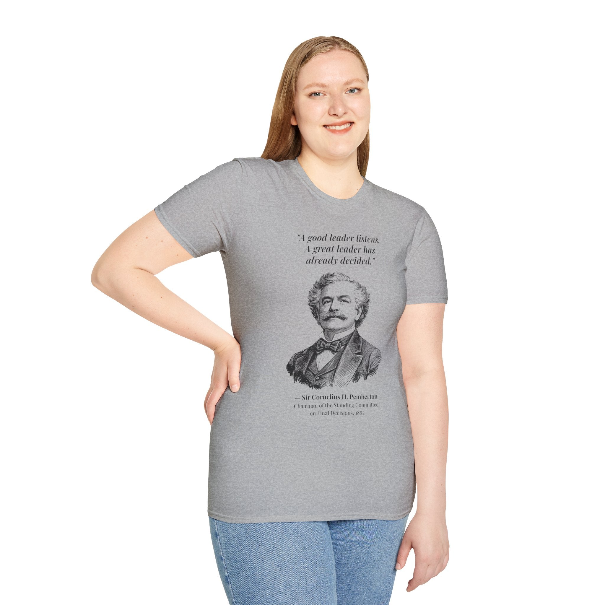 [76] A Great Leader T-Shirt