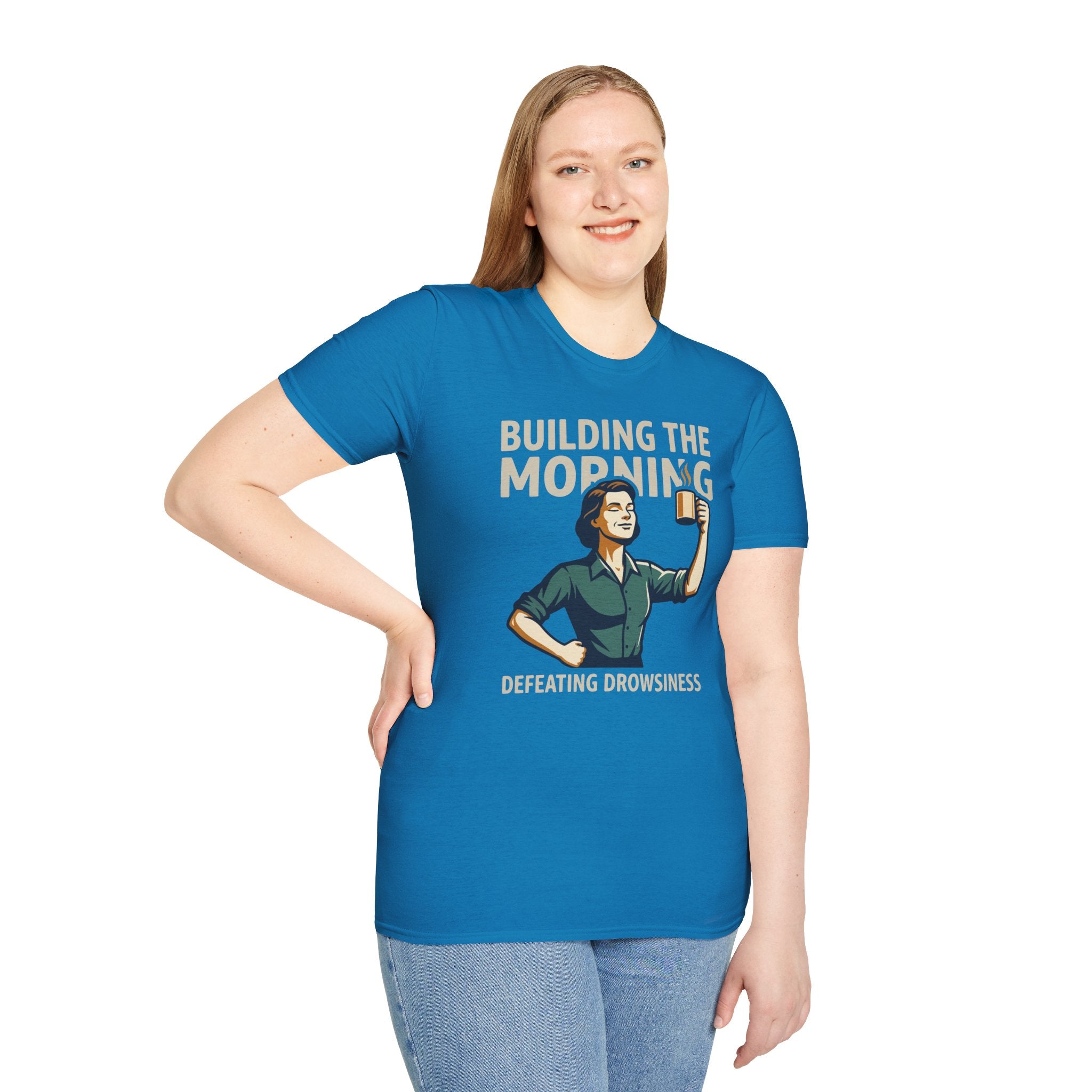 [43] Building The Morning - F T-Shirt