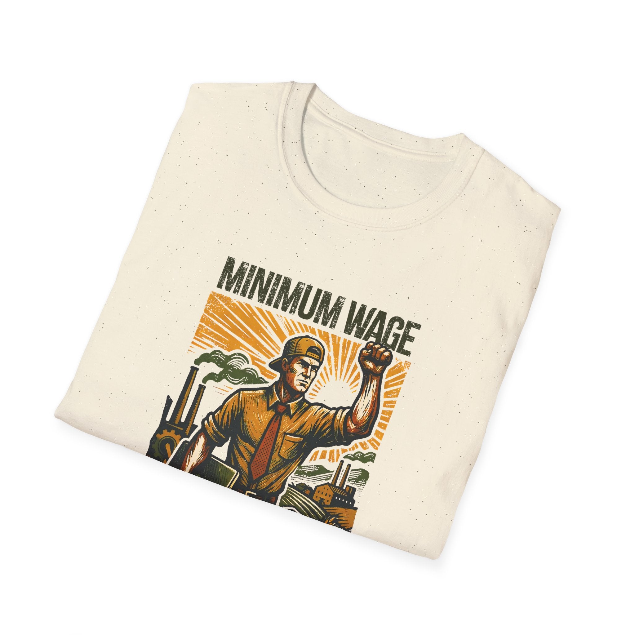 [40] Minimum Wage Maximum Contempt T-Shirt