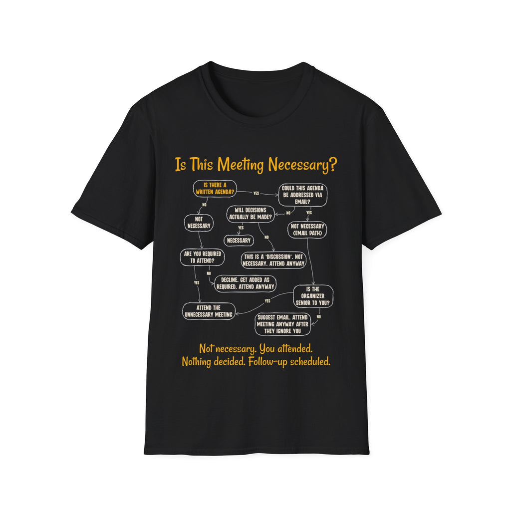 [81] Is This Meeting Necessary T-Shirt