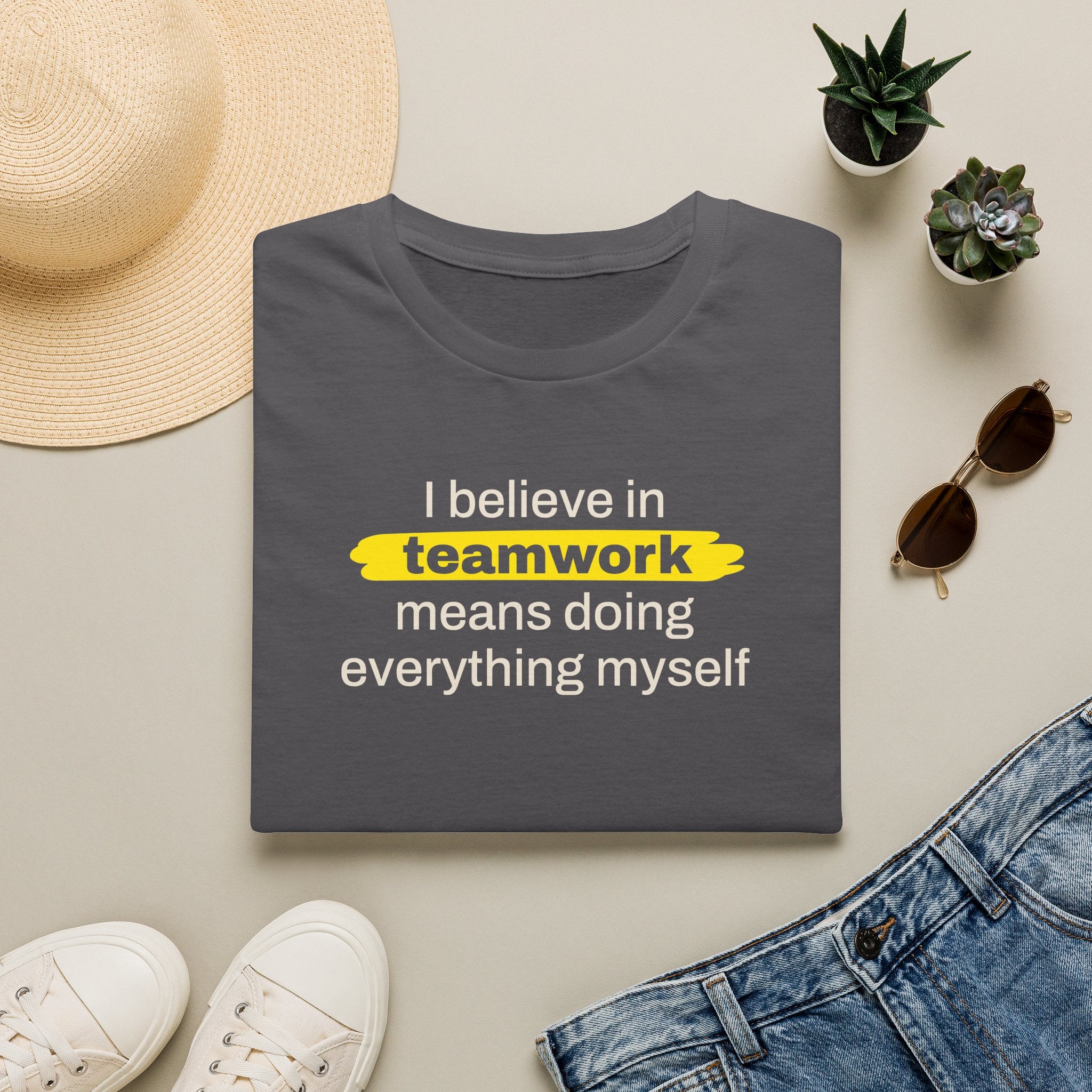 [92] I Believe In Teamwork T-Shirt