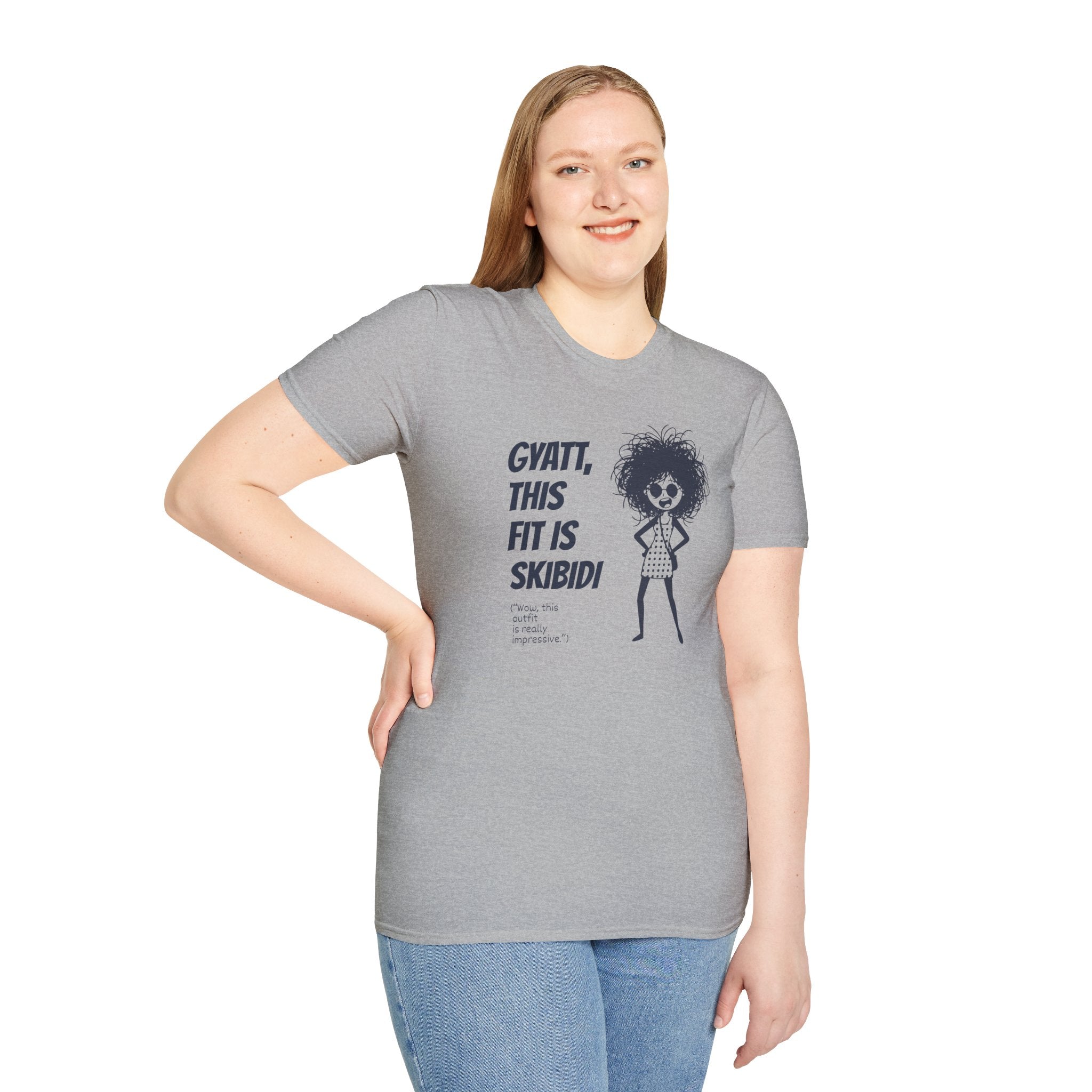 [75] This Fit Is Skibidi T-Shirt