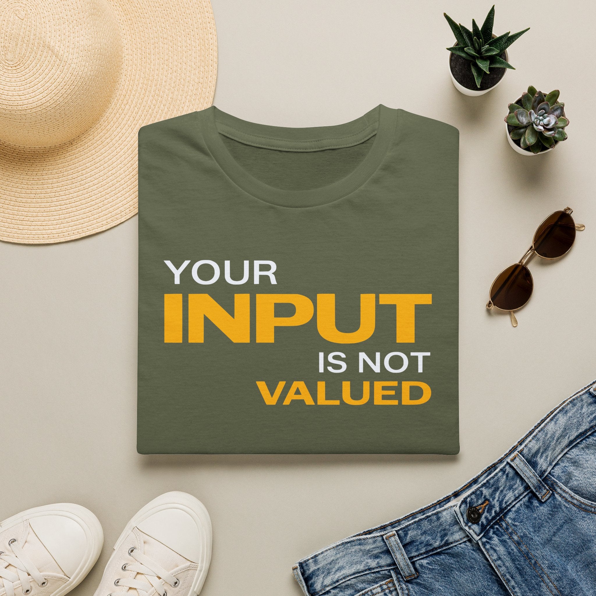 [84] Input Not Valued T-Shirt