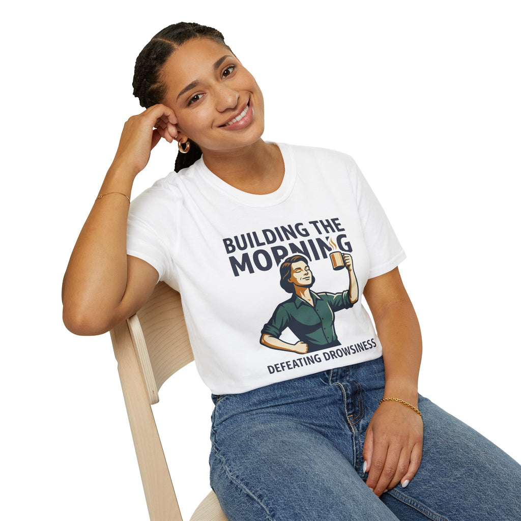 [43] Building The Morning - F T-Shirt