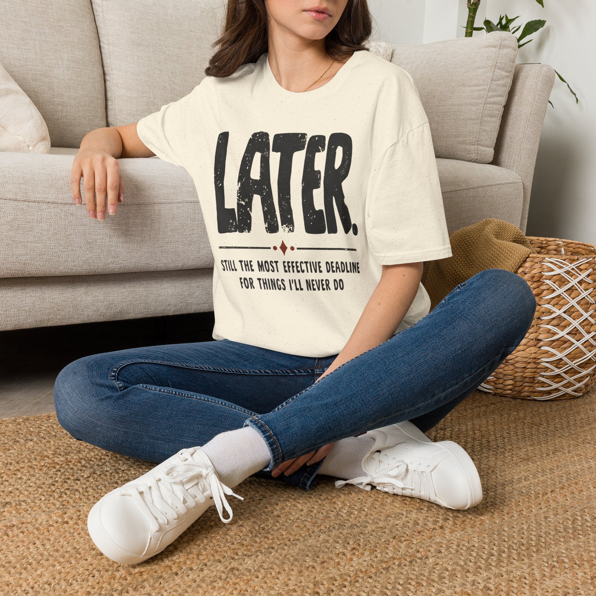 [102] Later Procrastination Deadline T-Shirt