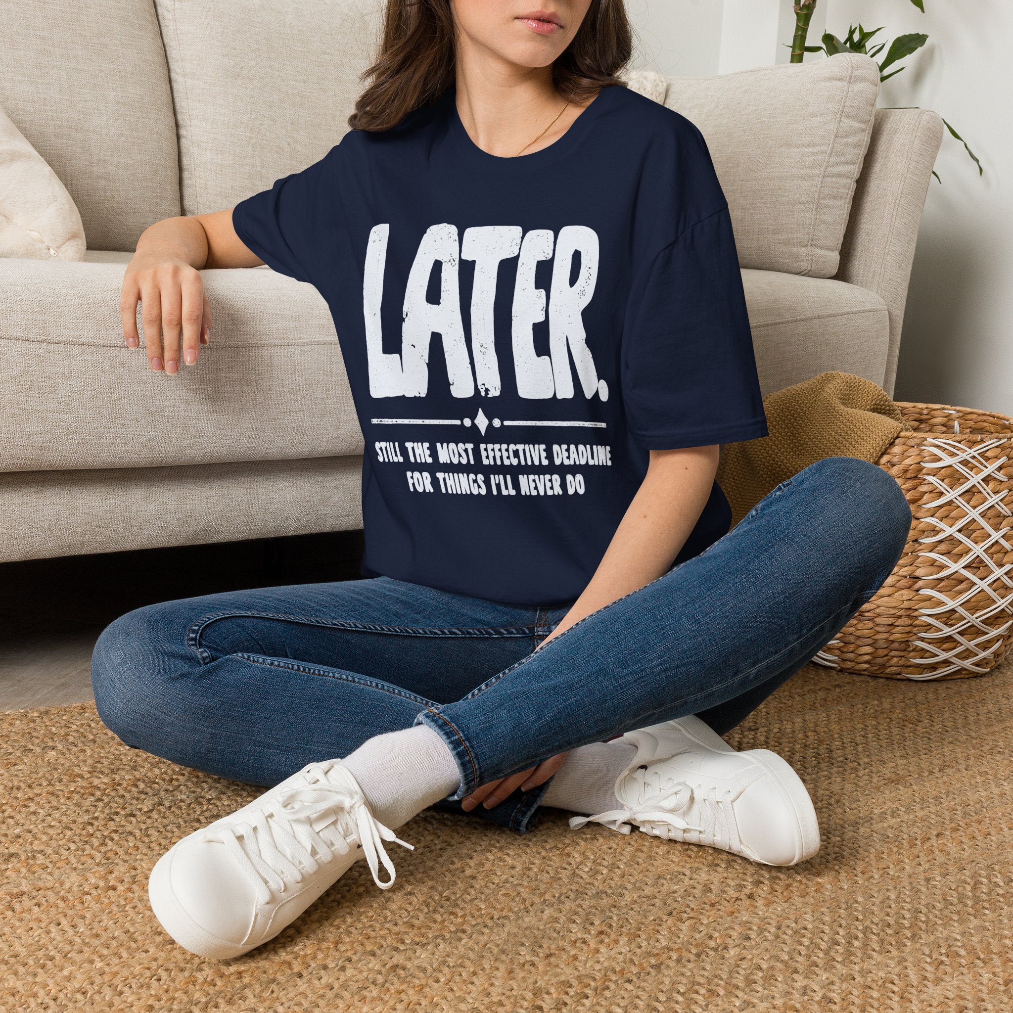 [102] Later Procrastination Deadline T-Shirt
