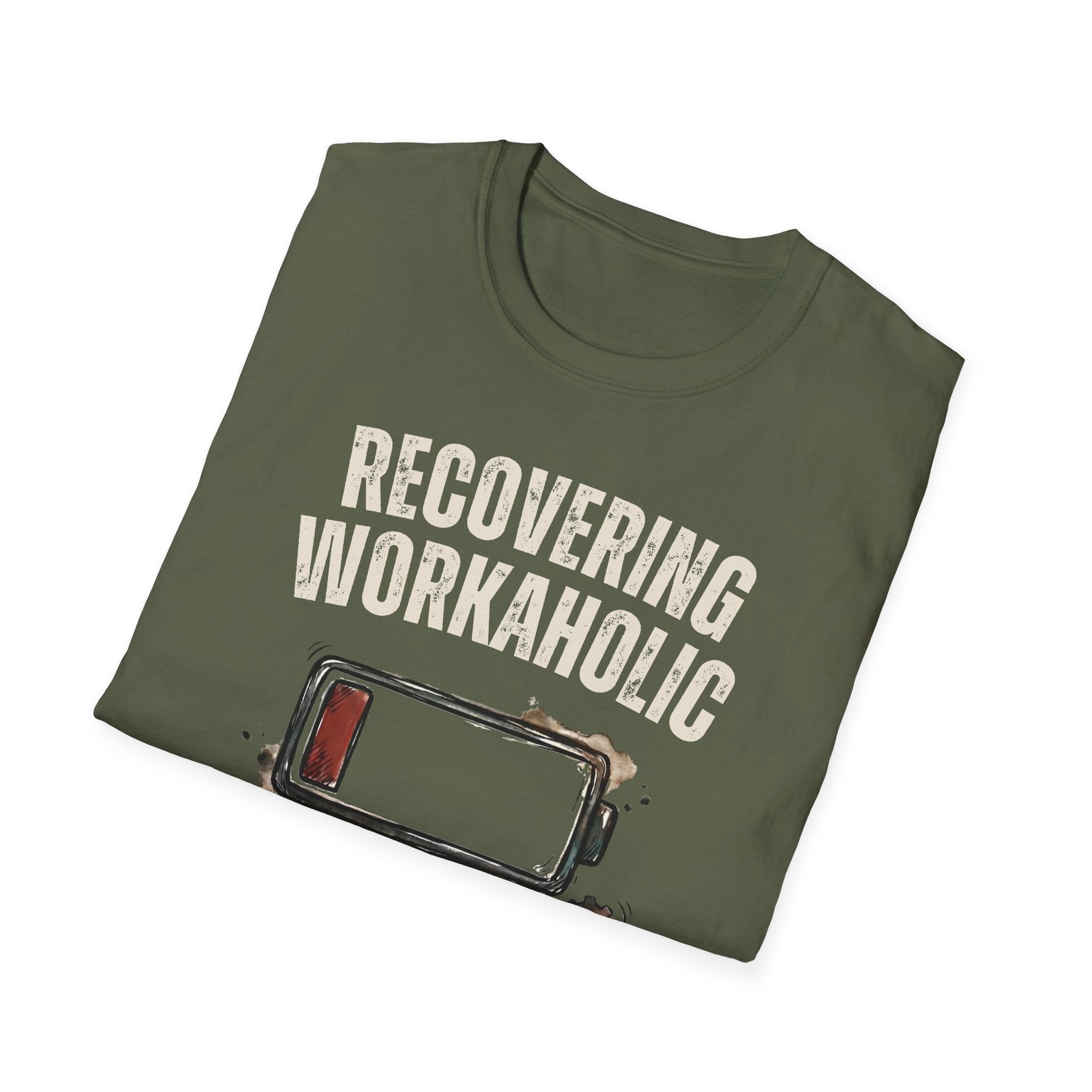 [37] Recovering Workaholic T-Shirt