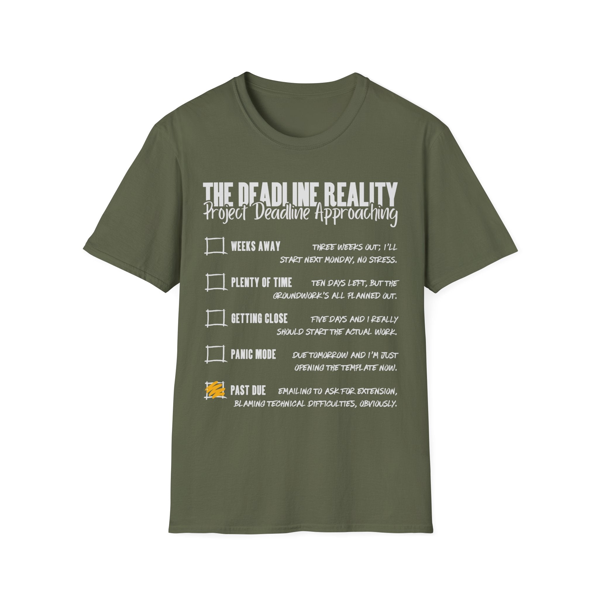 Project Deadline Approaching T-Shirt