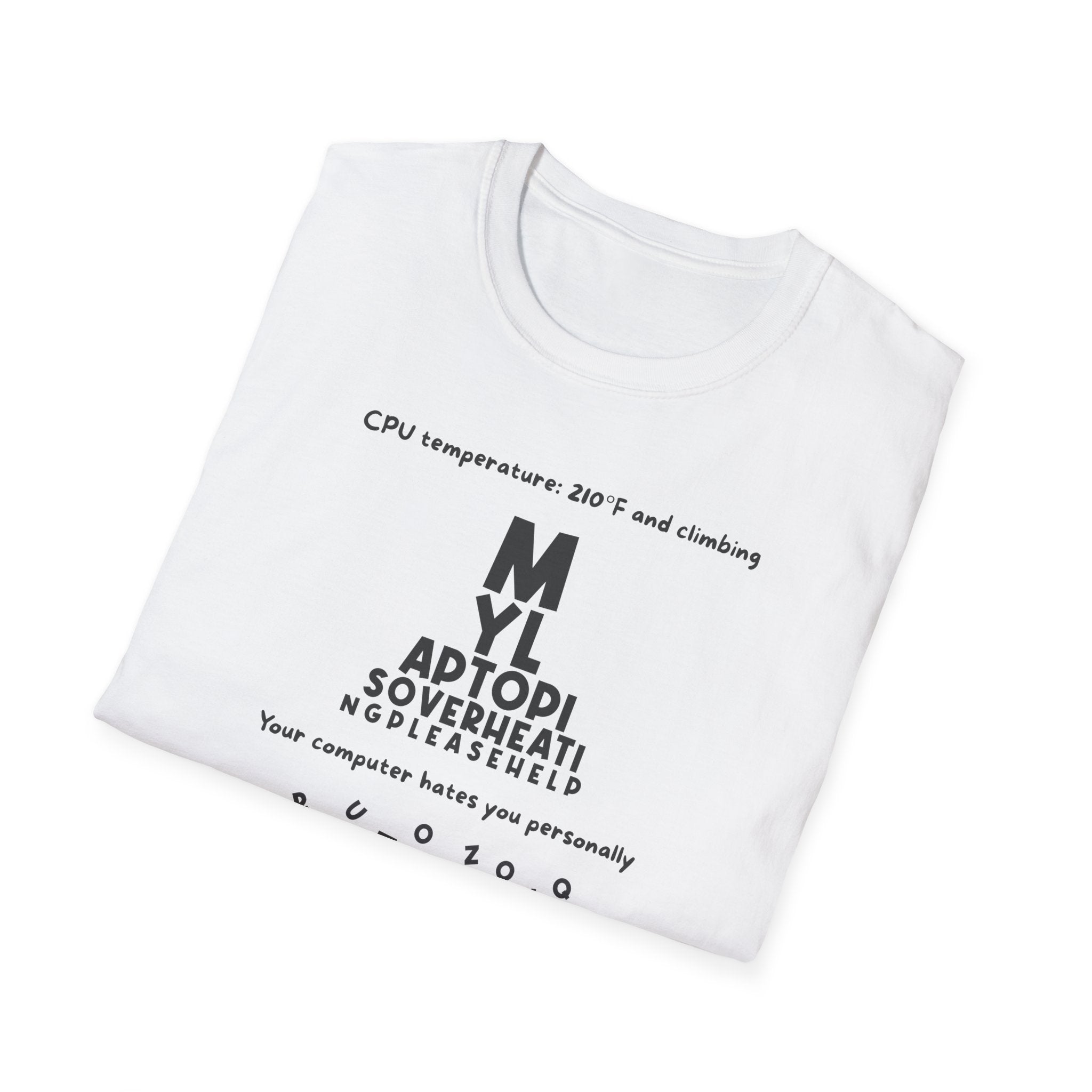 [39] CPU Temperature Climbing T-Shirt