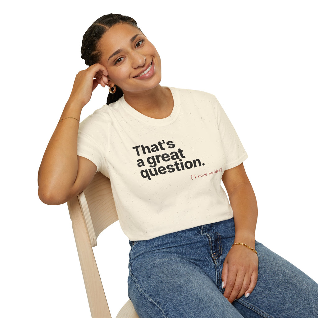 [80] A Great Question T-Shirt