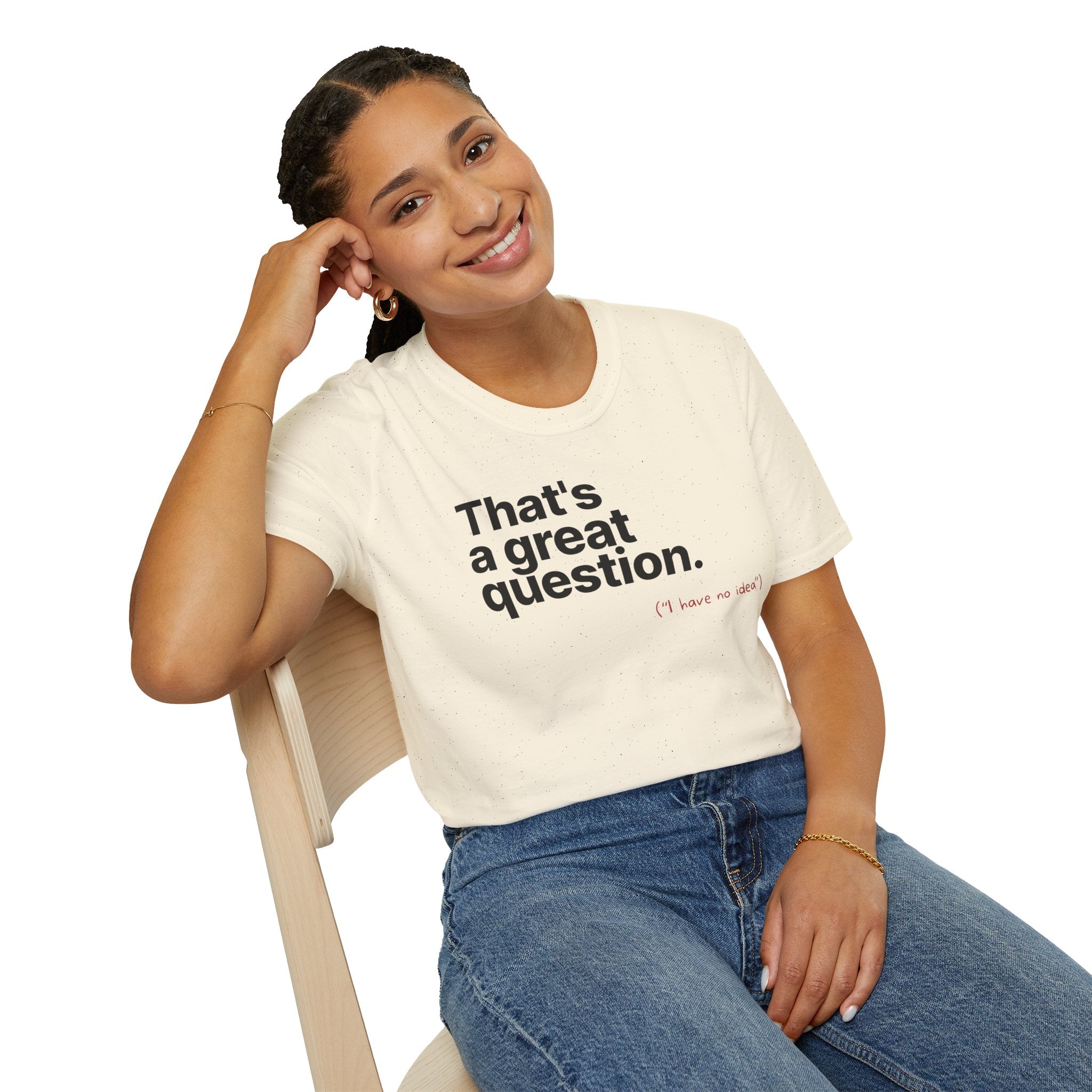 [80] A Great Question T-Shirt