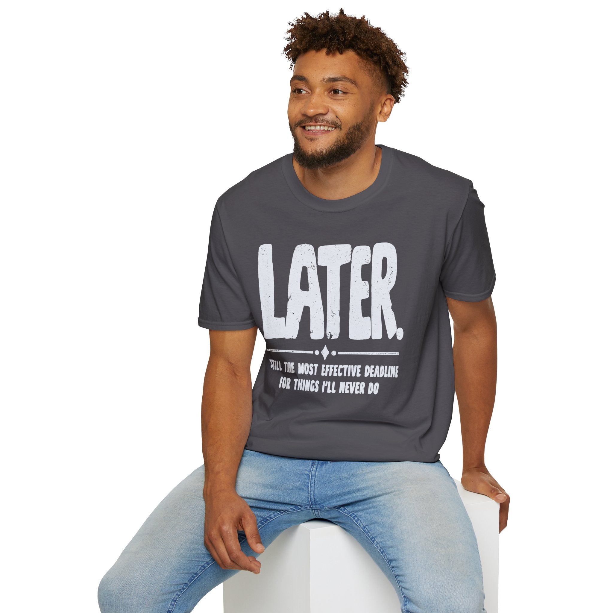 [102] Later Procrastination Deadline T-Shirt