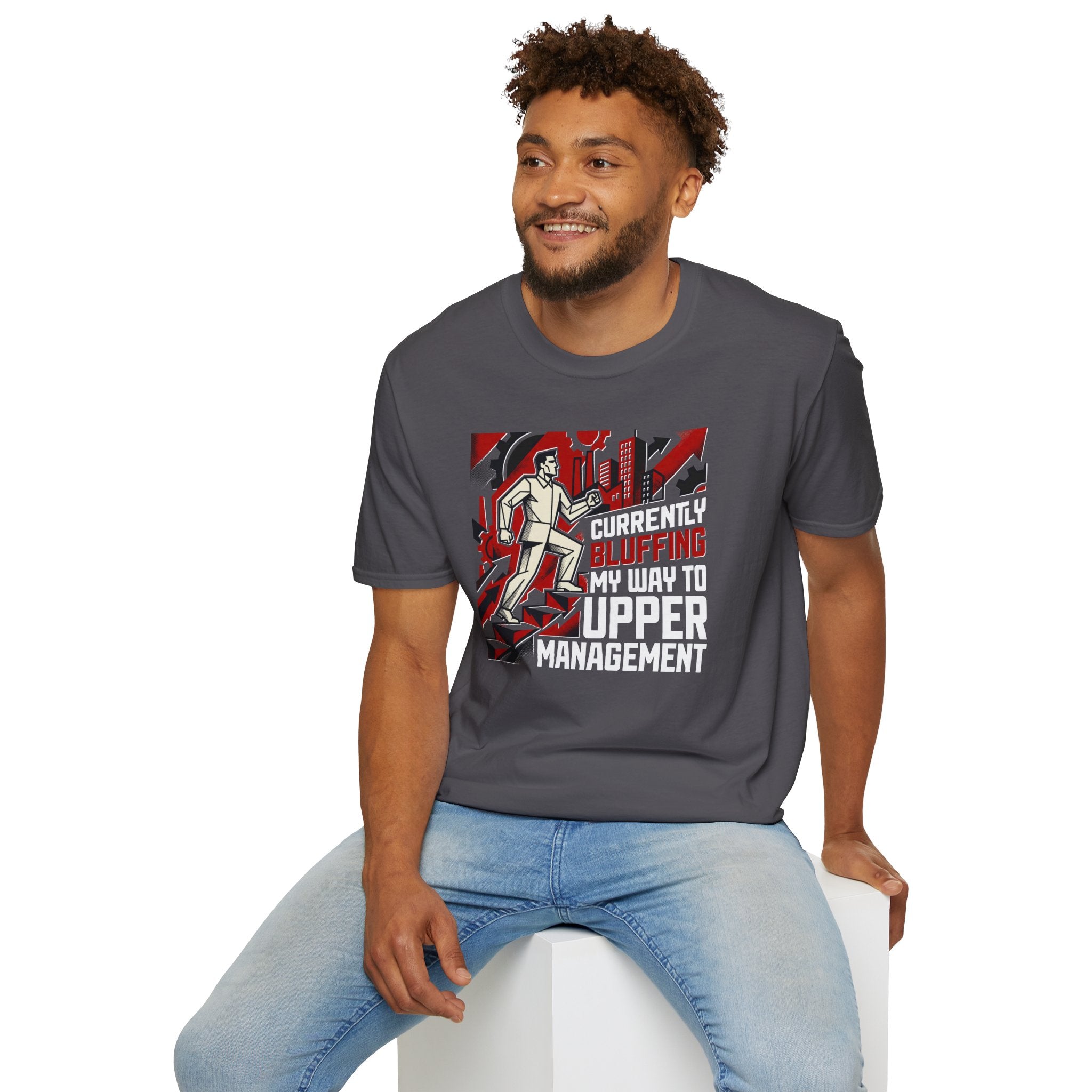 [33] Currently Bluffing My Way T-Shirt