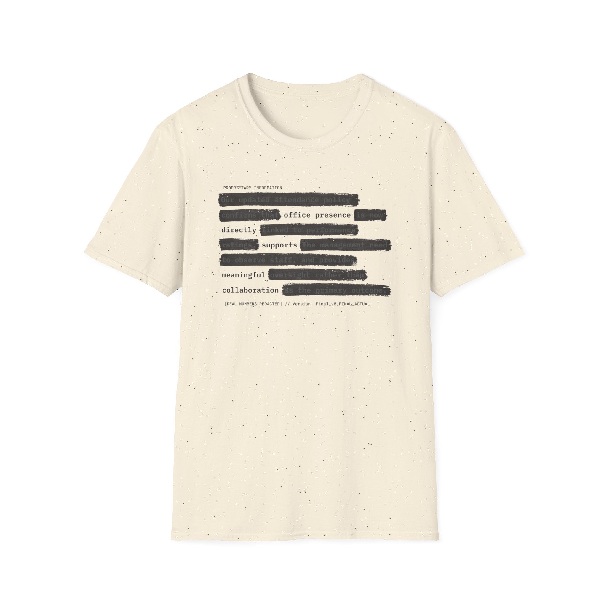 [64] Return To Office Policy T-Shirt